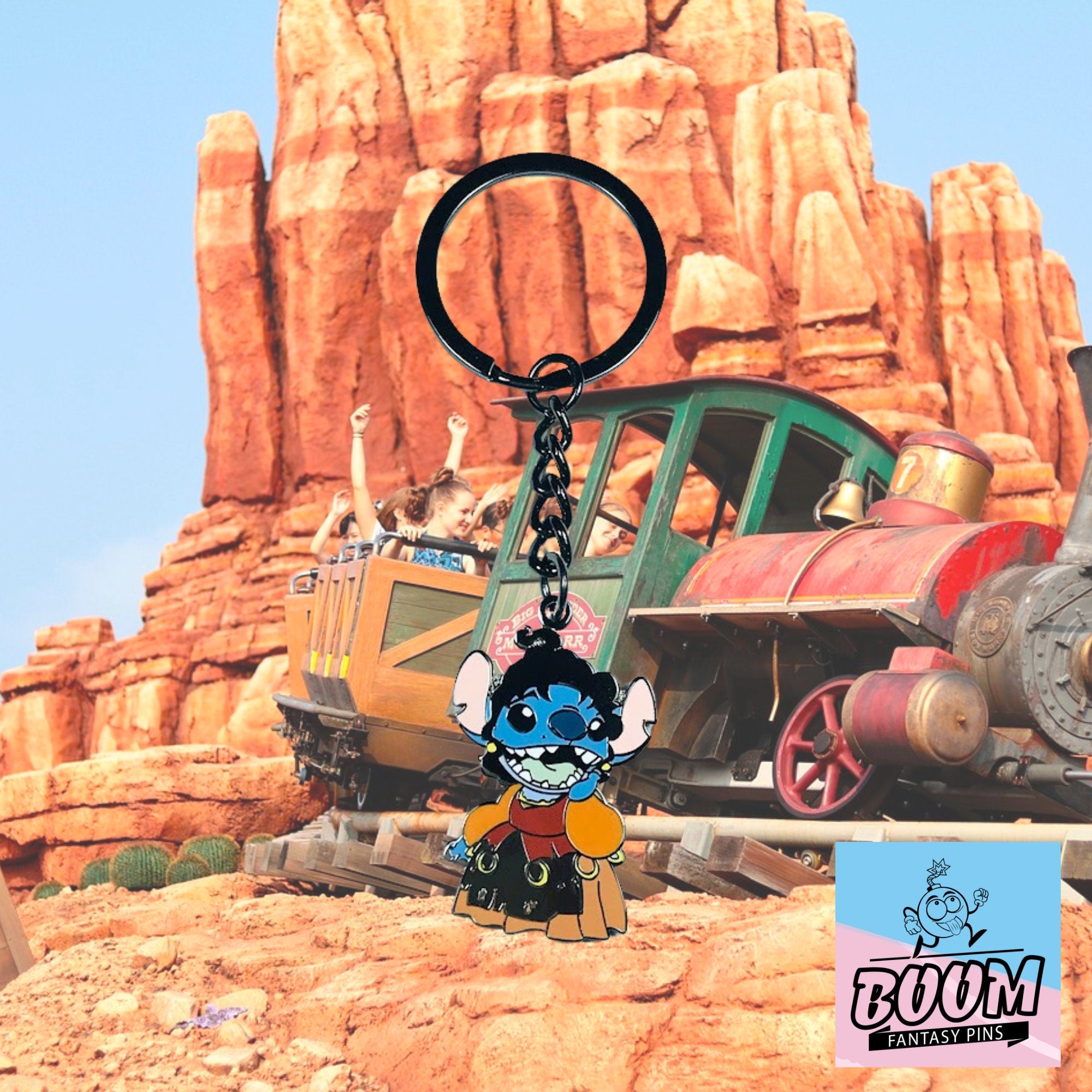 Porte-clés – Stitch Expérience 626 de Lilo &amp; Stitch – Disney Fantasy