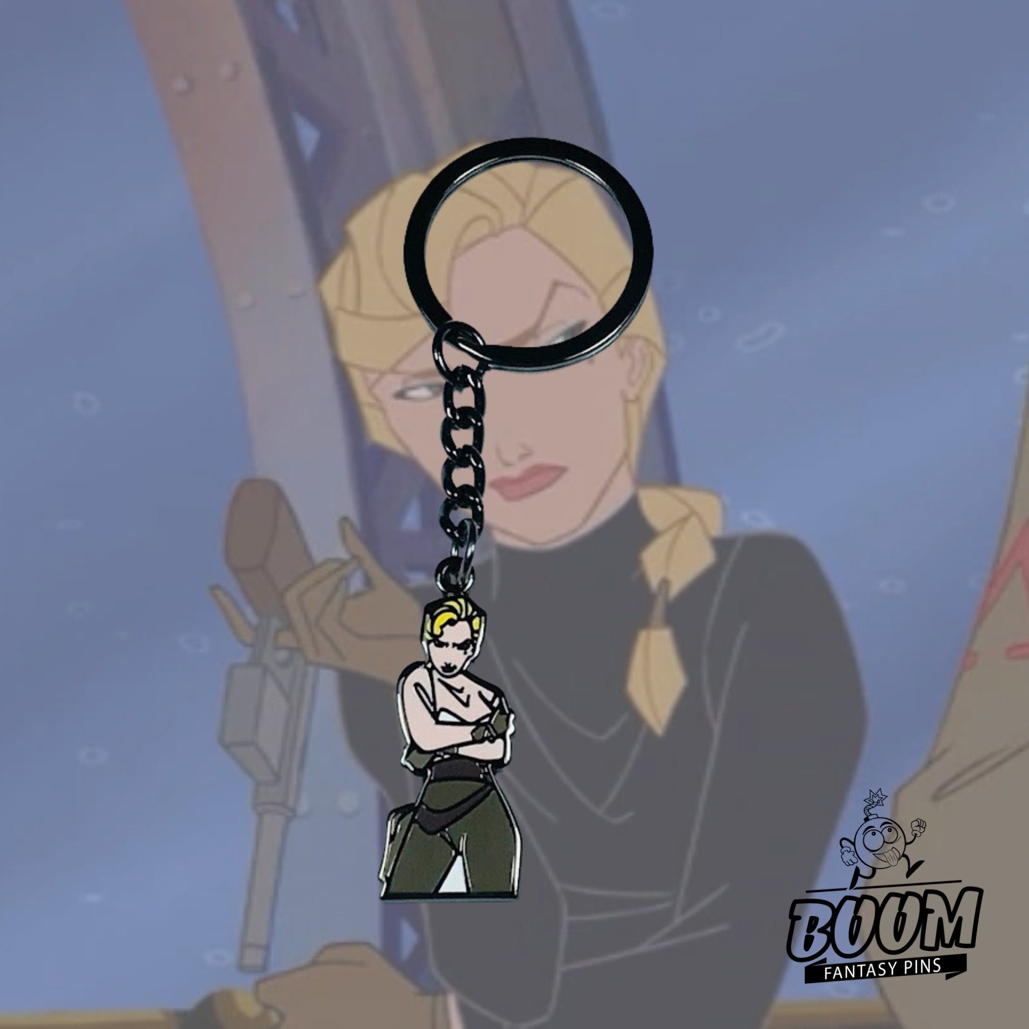 Llavero – Helga Sinclair de Atlantis: El Imperio Perdido – Disney Fantasy