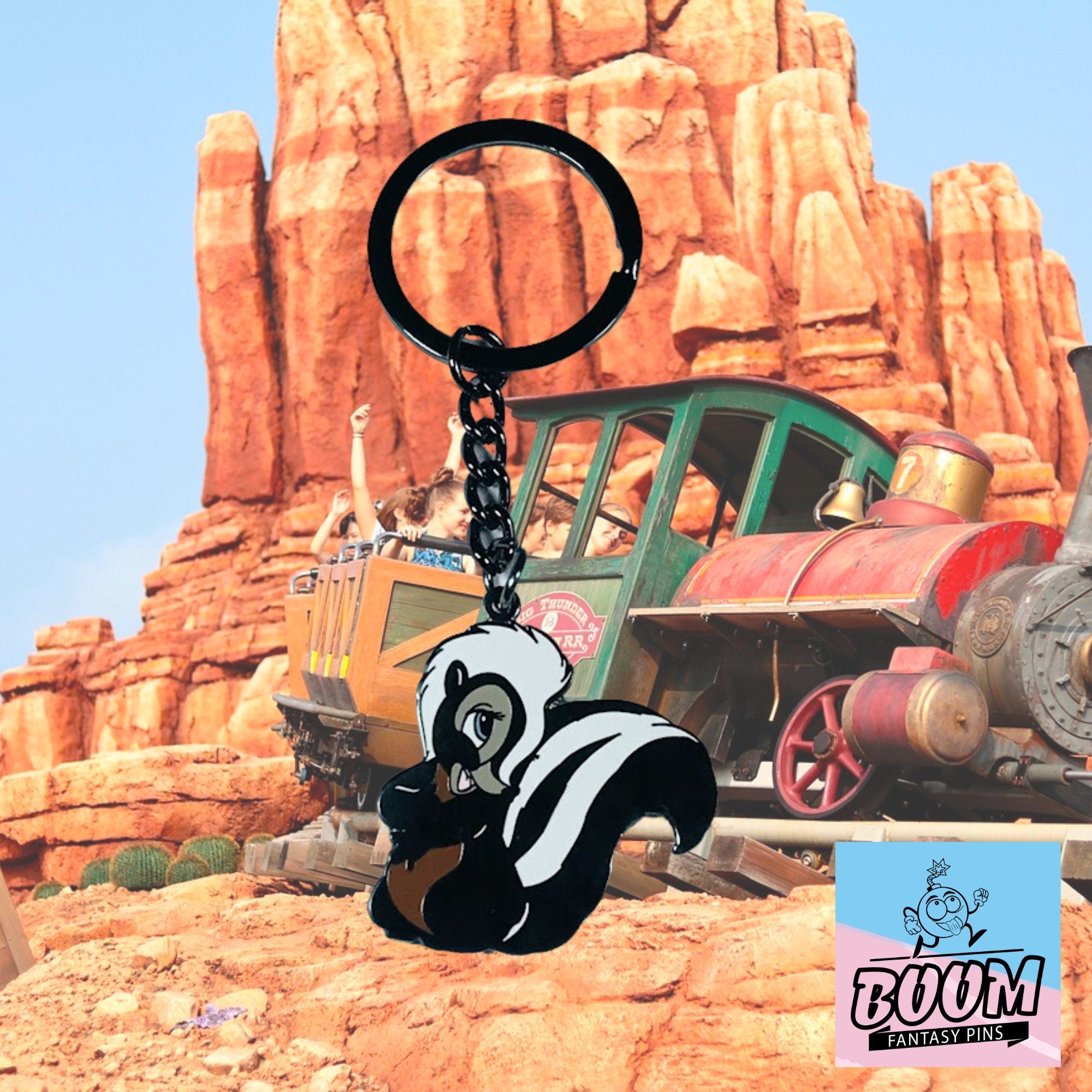 Llavero – Flor de Bambi – Disney Fantasy