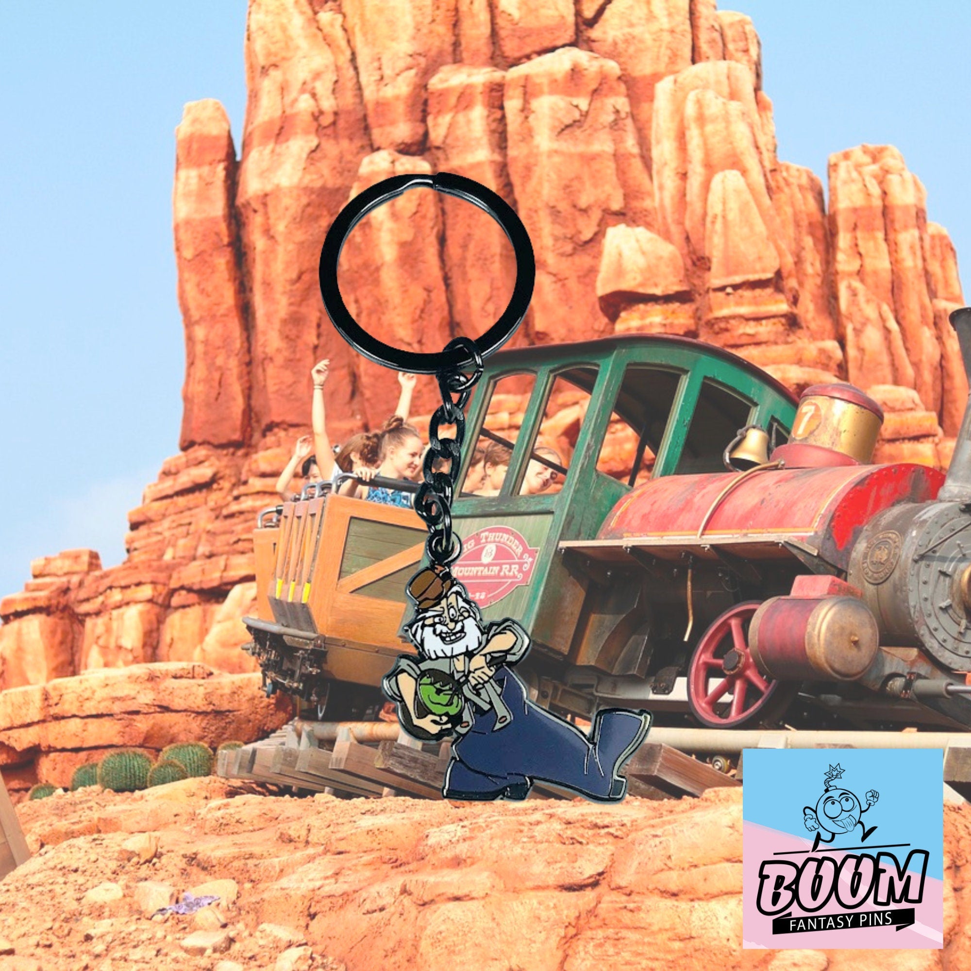 Llavero – Cookie Farnsworth de Atlantis: El Imperio Perdido – Disney Fantasy