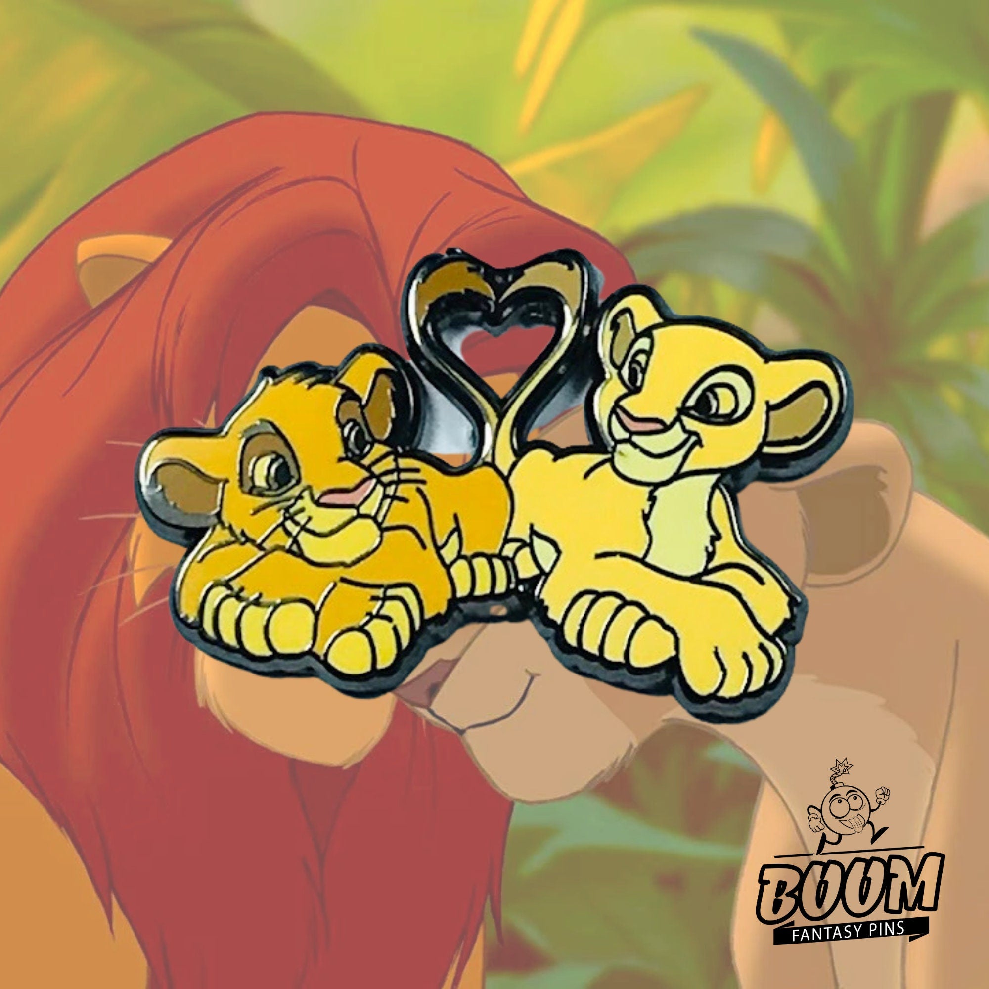 Pin – Nala y Simba de El Rey León – Disney Fantasy