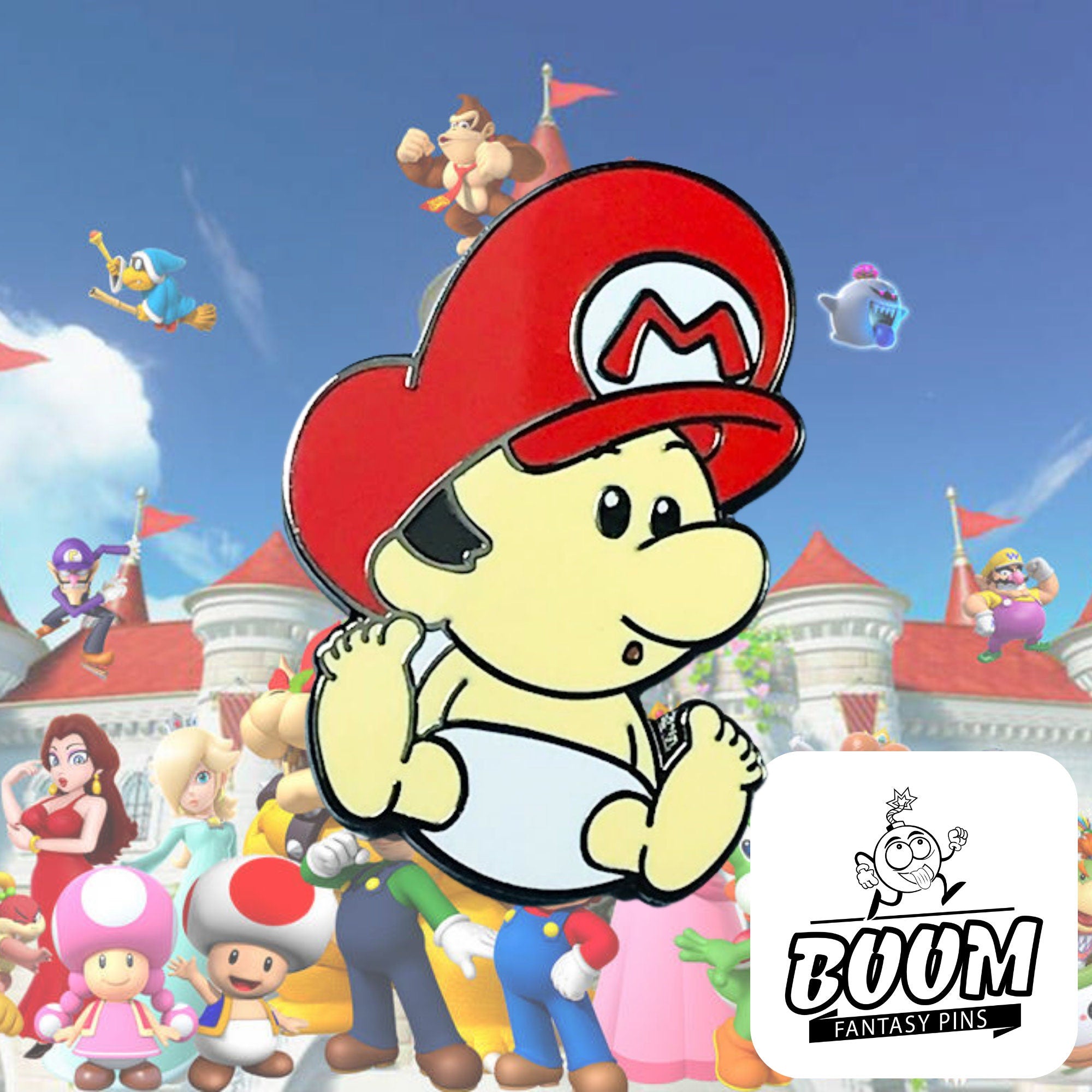 Pin's – Mario de Super Mario Bros – Franchise Nintendo