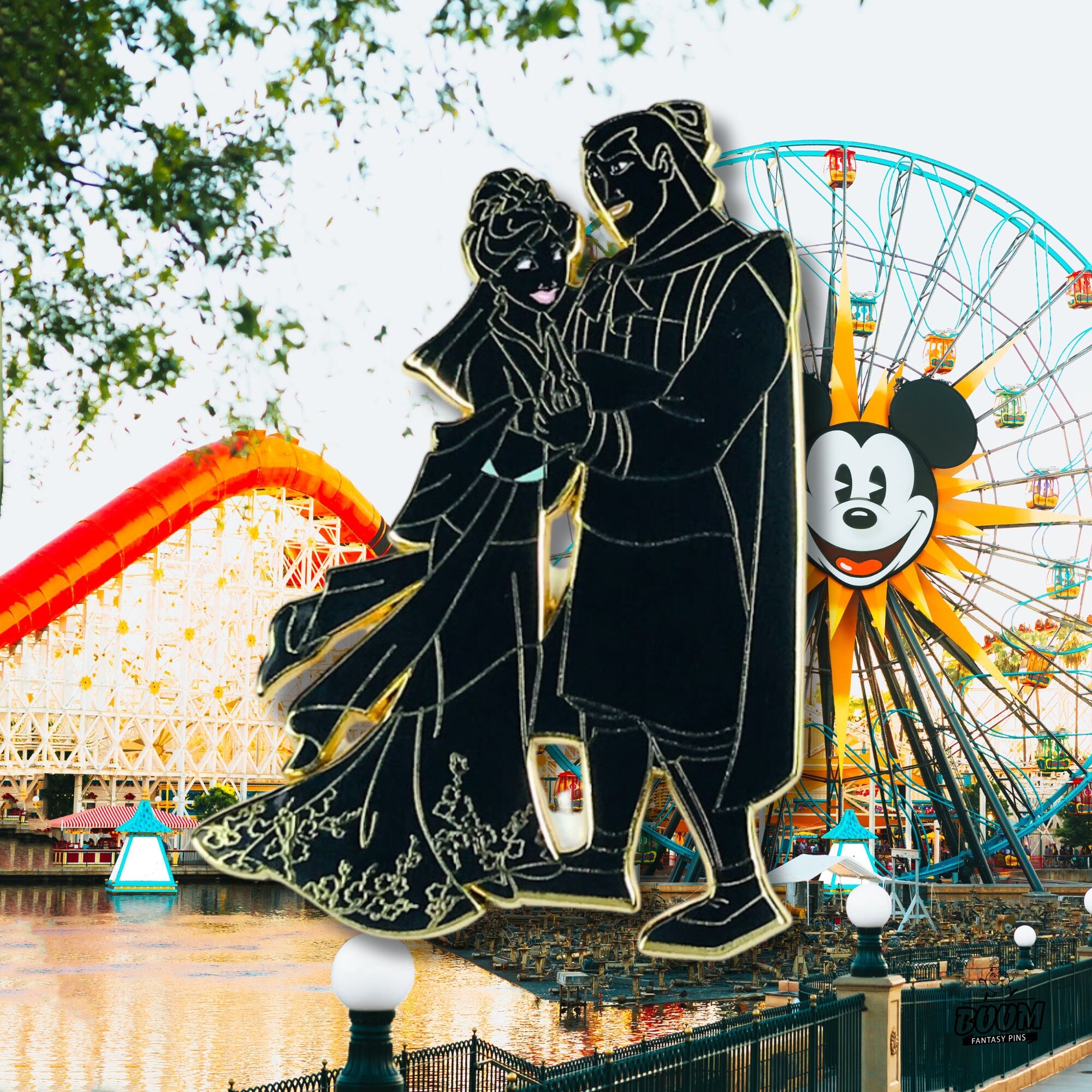 Pin – Mulan y Li Shang de Mulan – Disney Fantasy