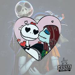Pin's – Jack Skellington et Sally de L'Étrange Noël de Monsieur Jack – Disney Fantasy