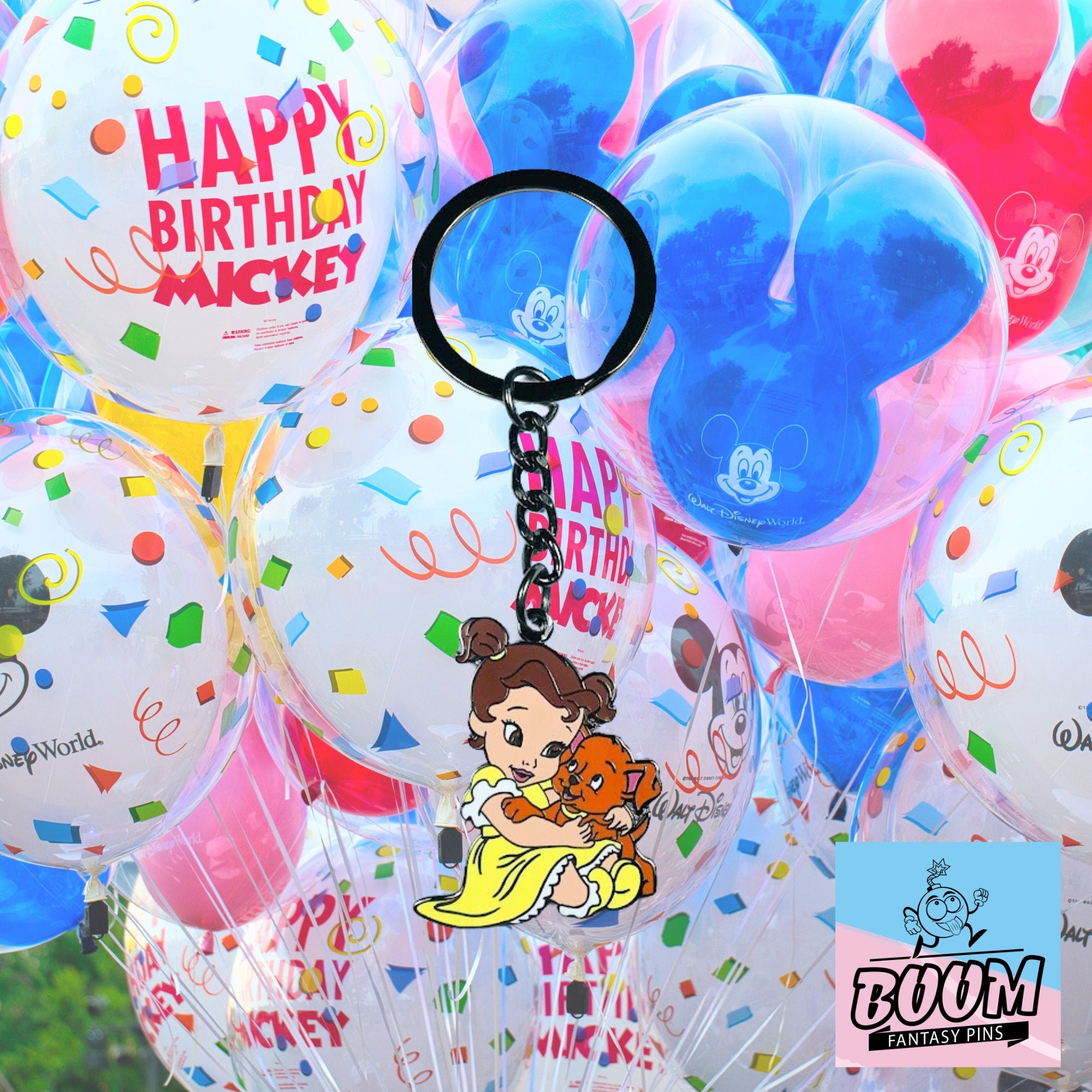 Llavero – Bella de La Bella y la Bestia – Disney Fantasy