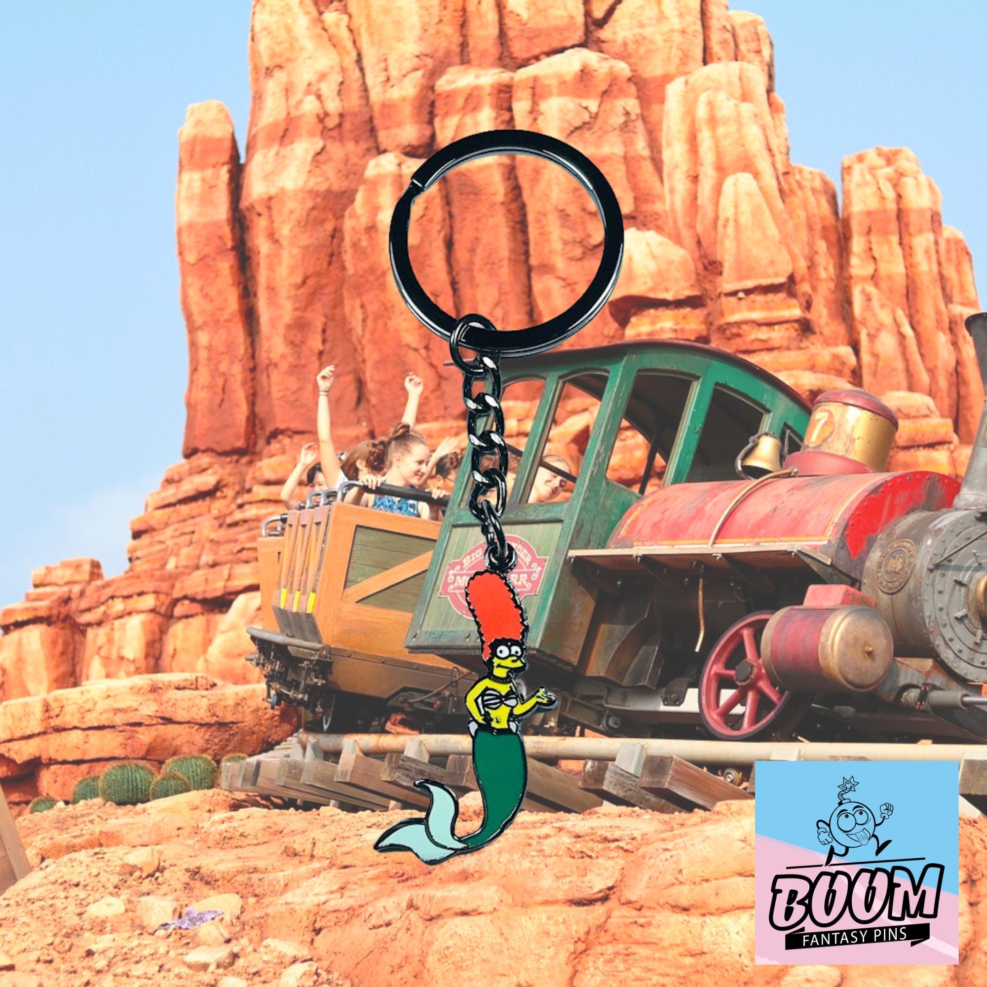 Porte-clés – Marge Simpson des Simpson – Disney Fantasy