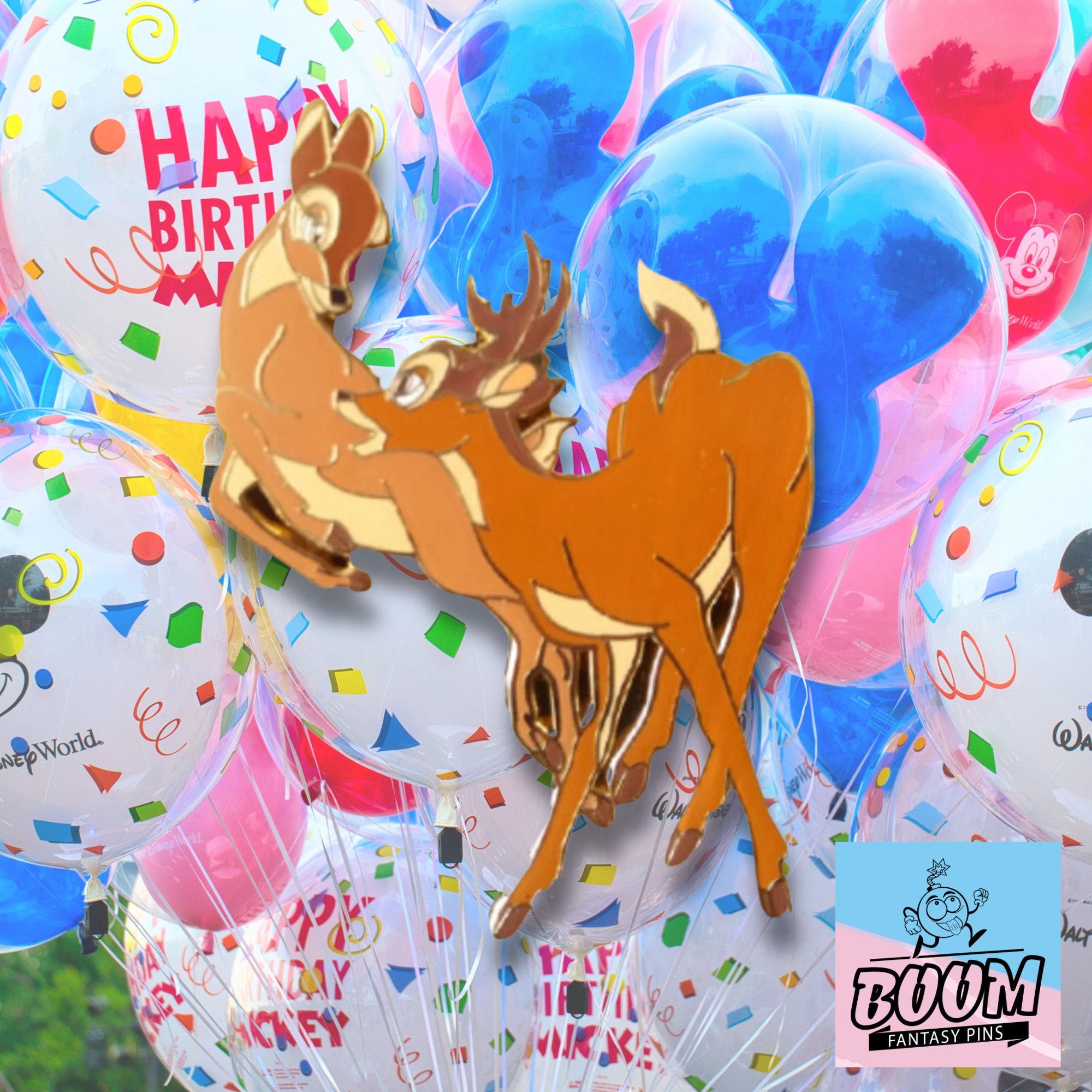 Pin – Bambi and Mother Bambi from Bambi – Disney Fantasy