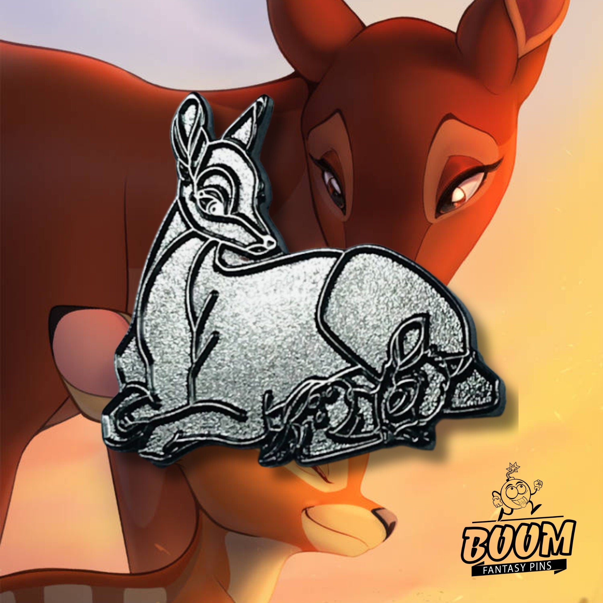 Pin – Mamá de Bambi y Bambi de Bambi – Disney Fantasy