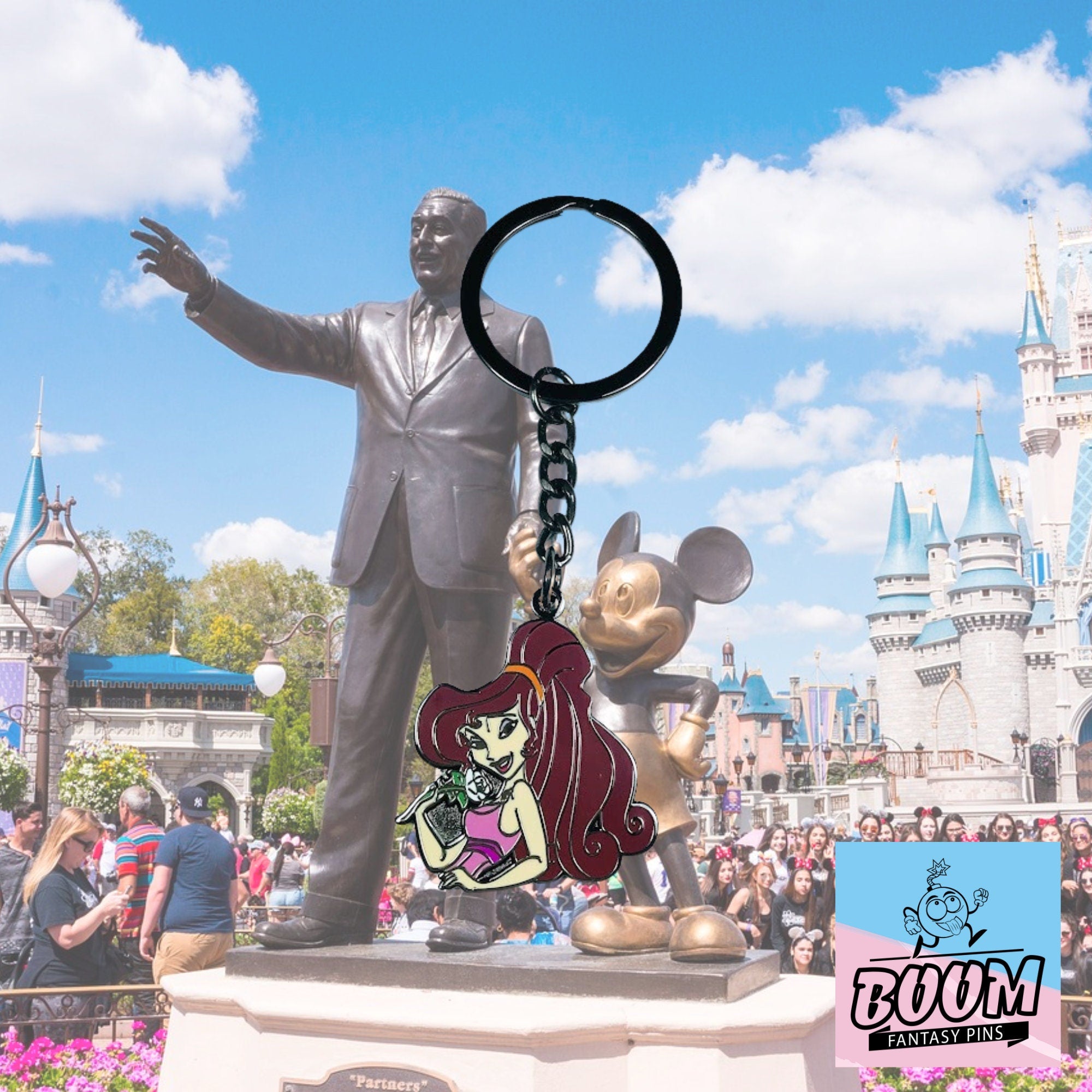 Porte-clés – Megara d'Hercule – Disney Fantasy