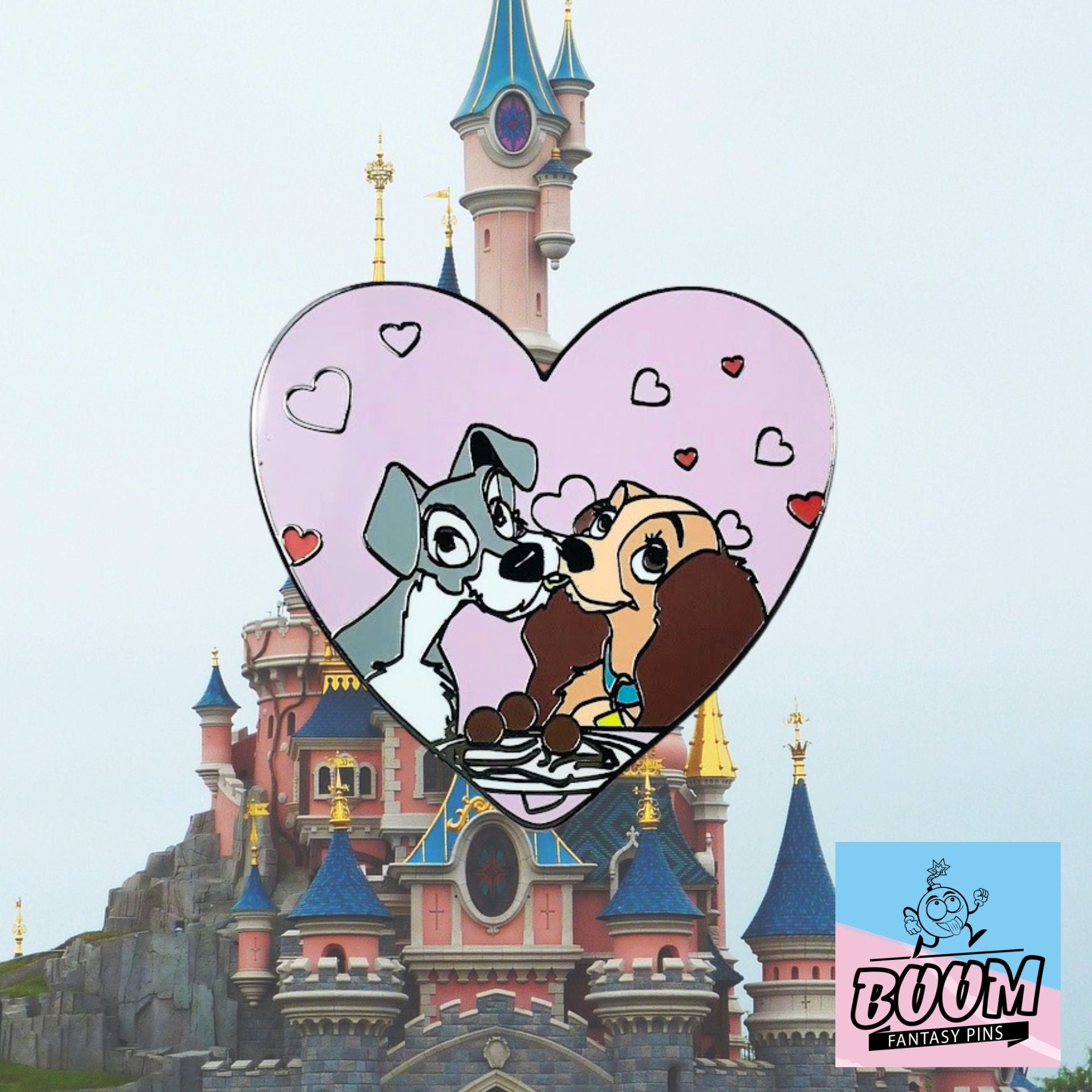 Pin's – La Belle et le Clochard du film La Belle et le Clochard – Disney Fantasy