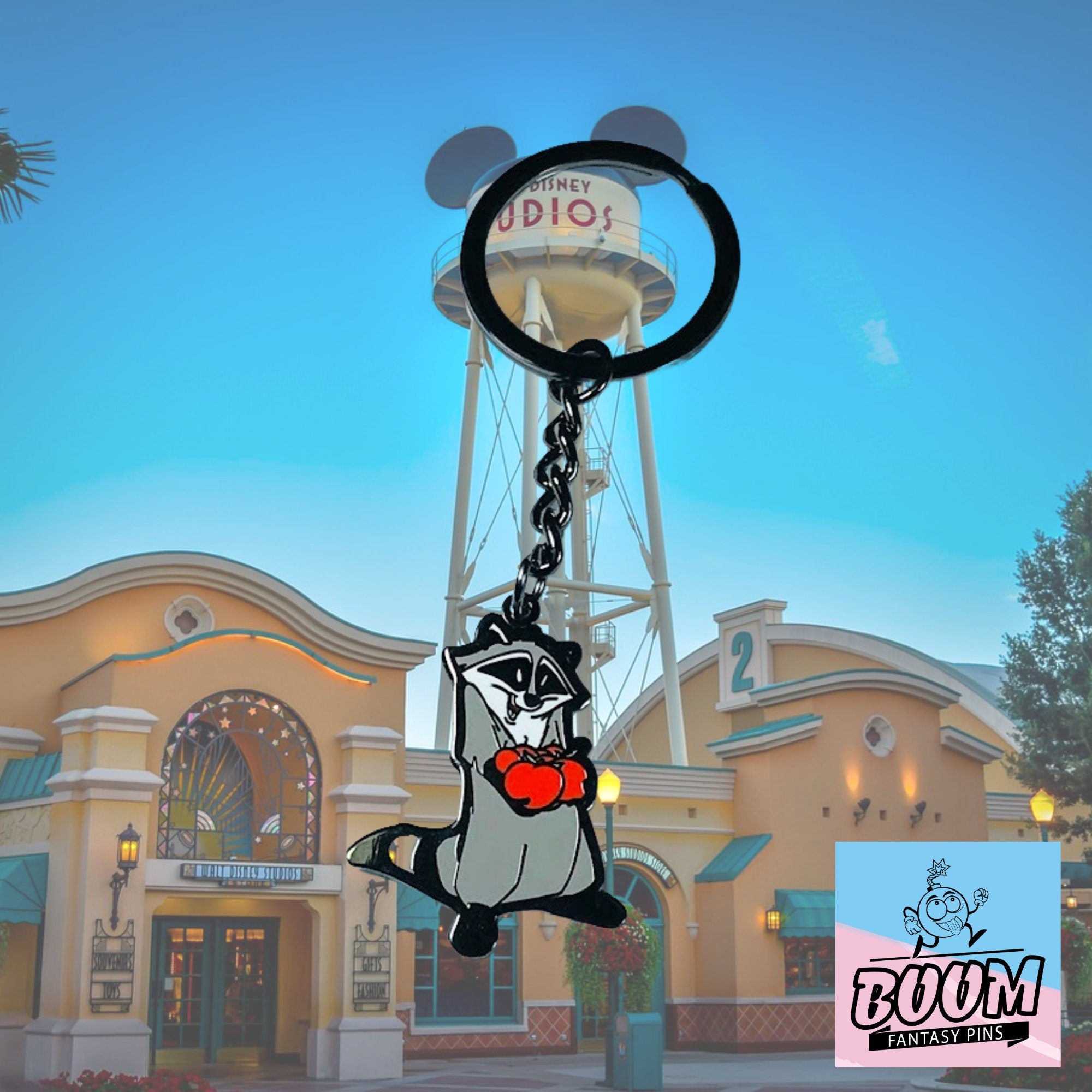 Porte-clés – Meeko de Pocahontas – Disney Fantasy