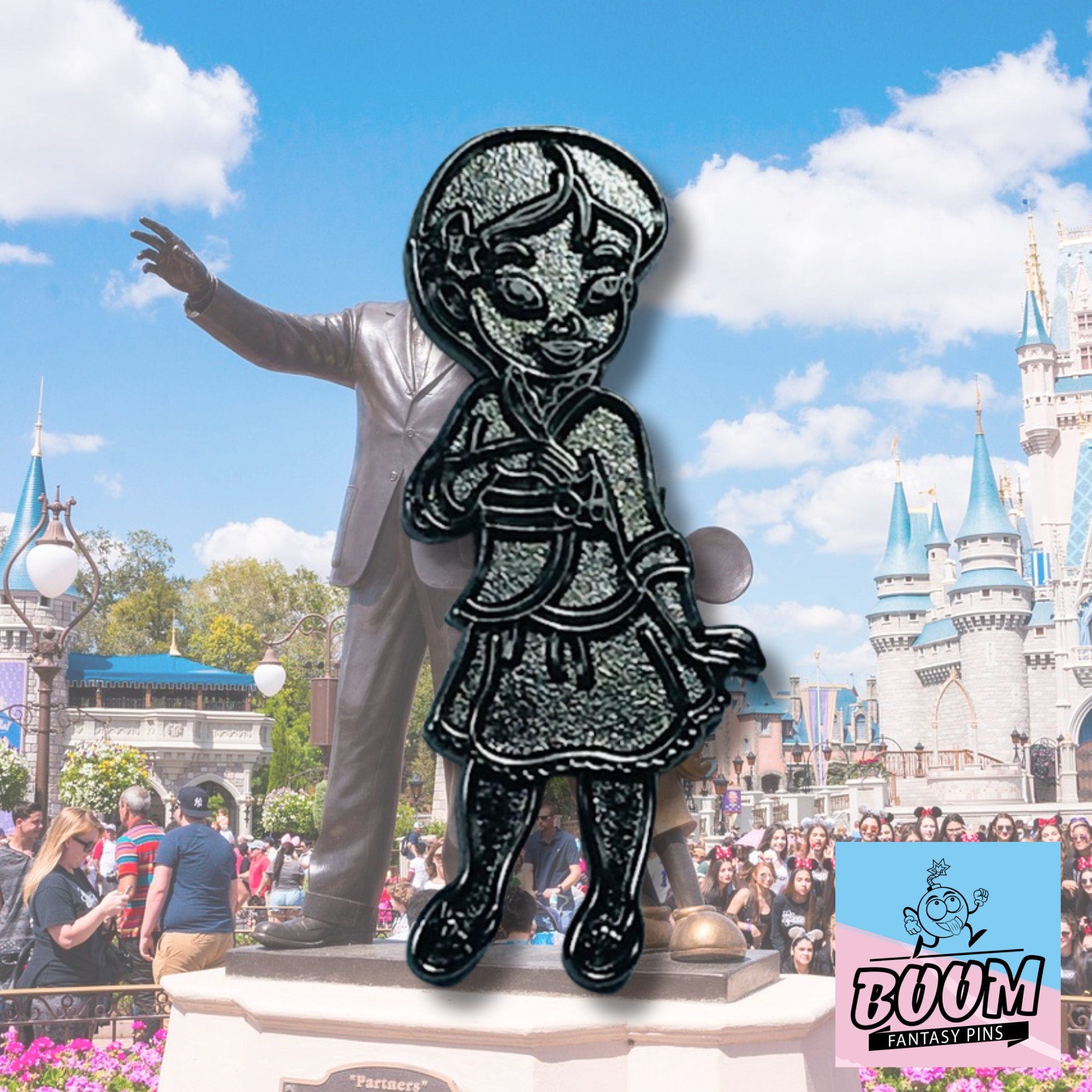 Pin's – Princesse Mulan enfant du film Mulan – Disney Fantasy