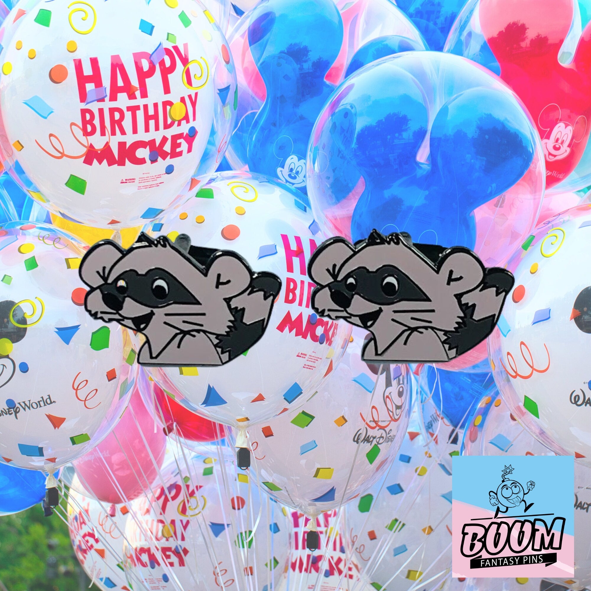 Cufflinks – Trigger the Raccoon from Robin Hood – Disney Fantasy