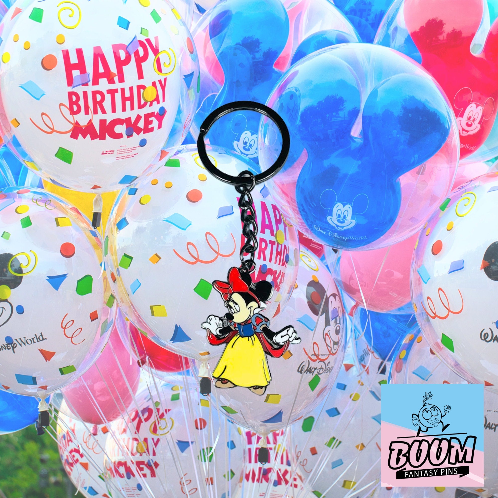 Llavero – Minnie Mouse de Blancanieves y los siete enanitos – Disney Fantasy