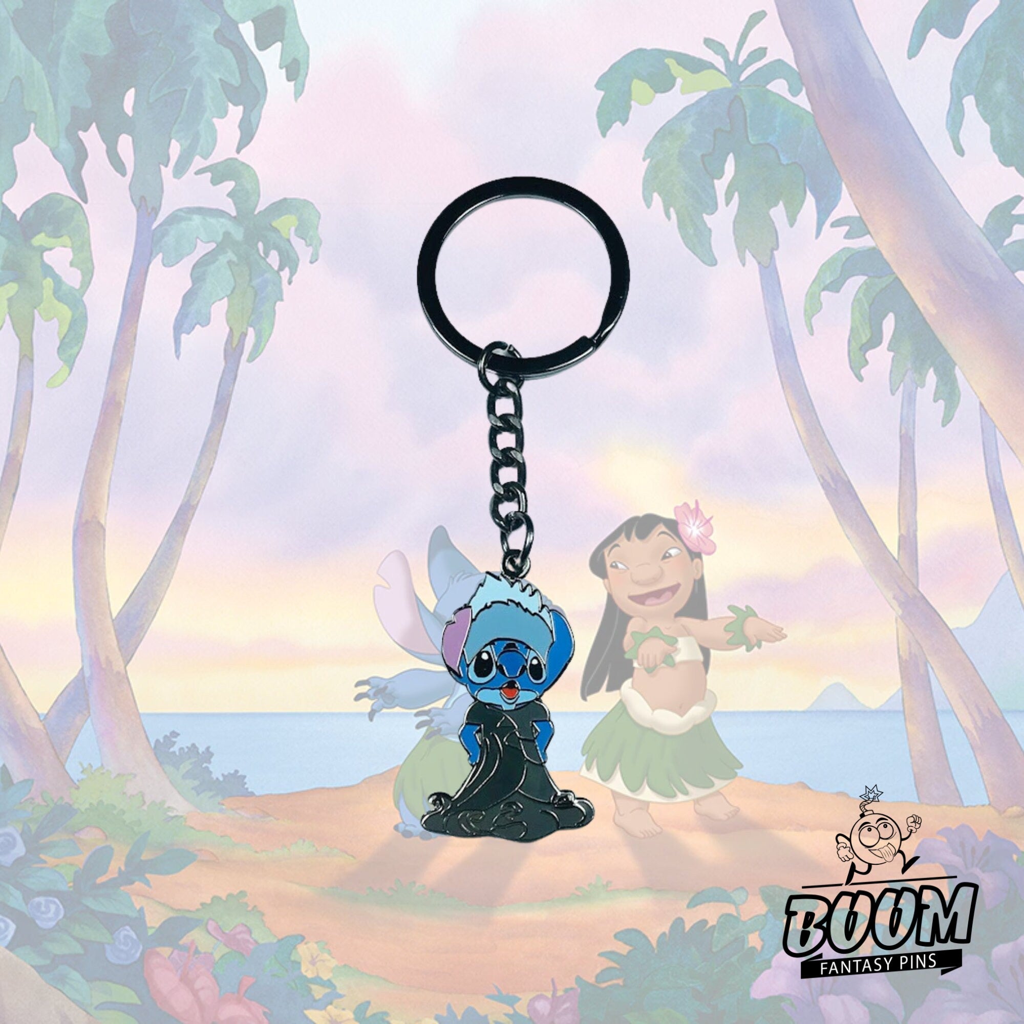 Llavero – Stitch como Hades de Lilo &amp; Stitch – Disney Fantasy