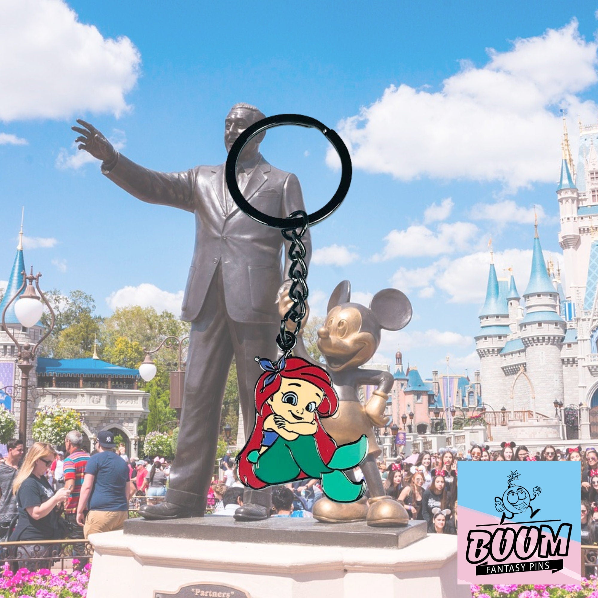 Llavero – Bebé Ariel de La Sirenita – Disney Fantasy