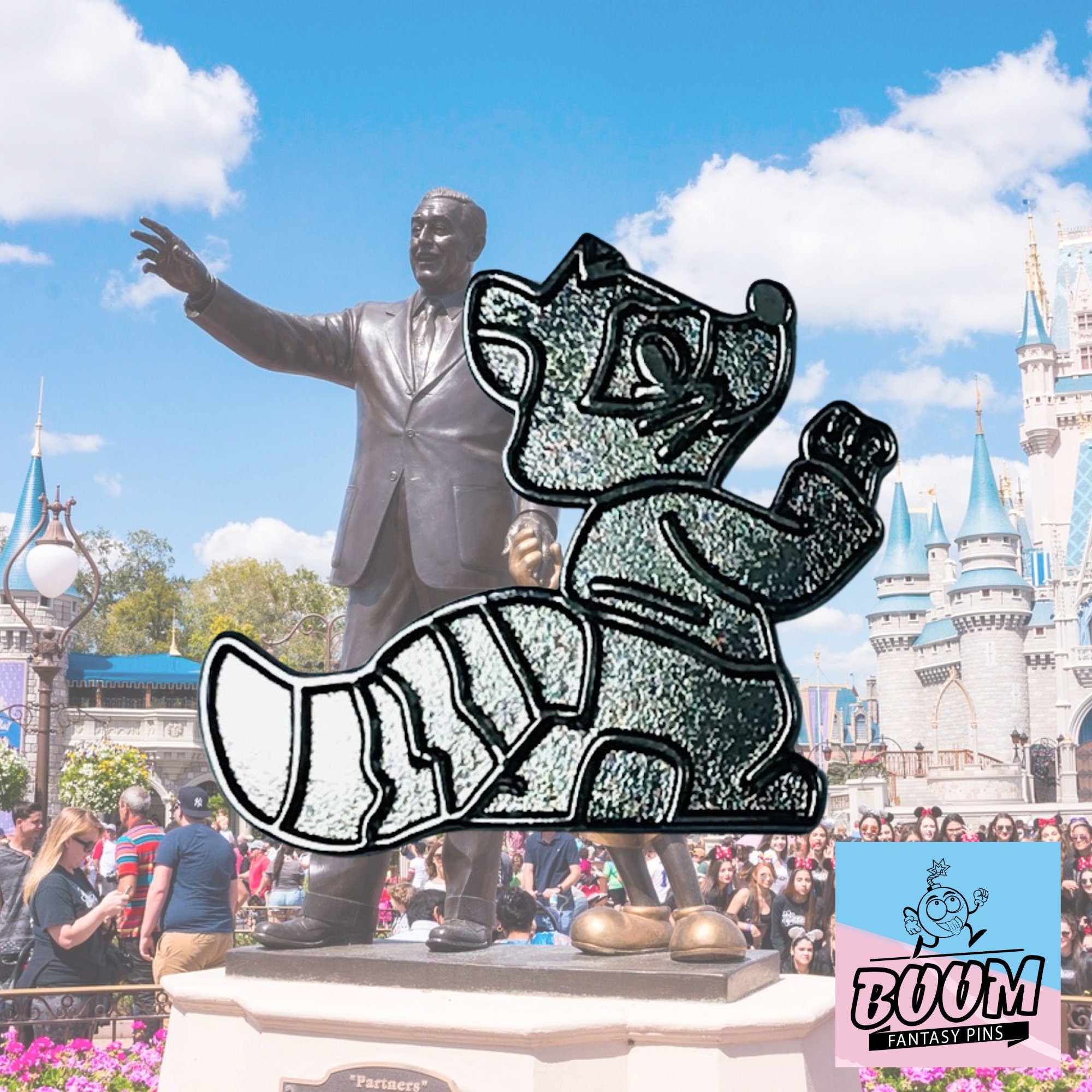 Pin – Mapache de Robin Hood – Disney Fantasy