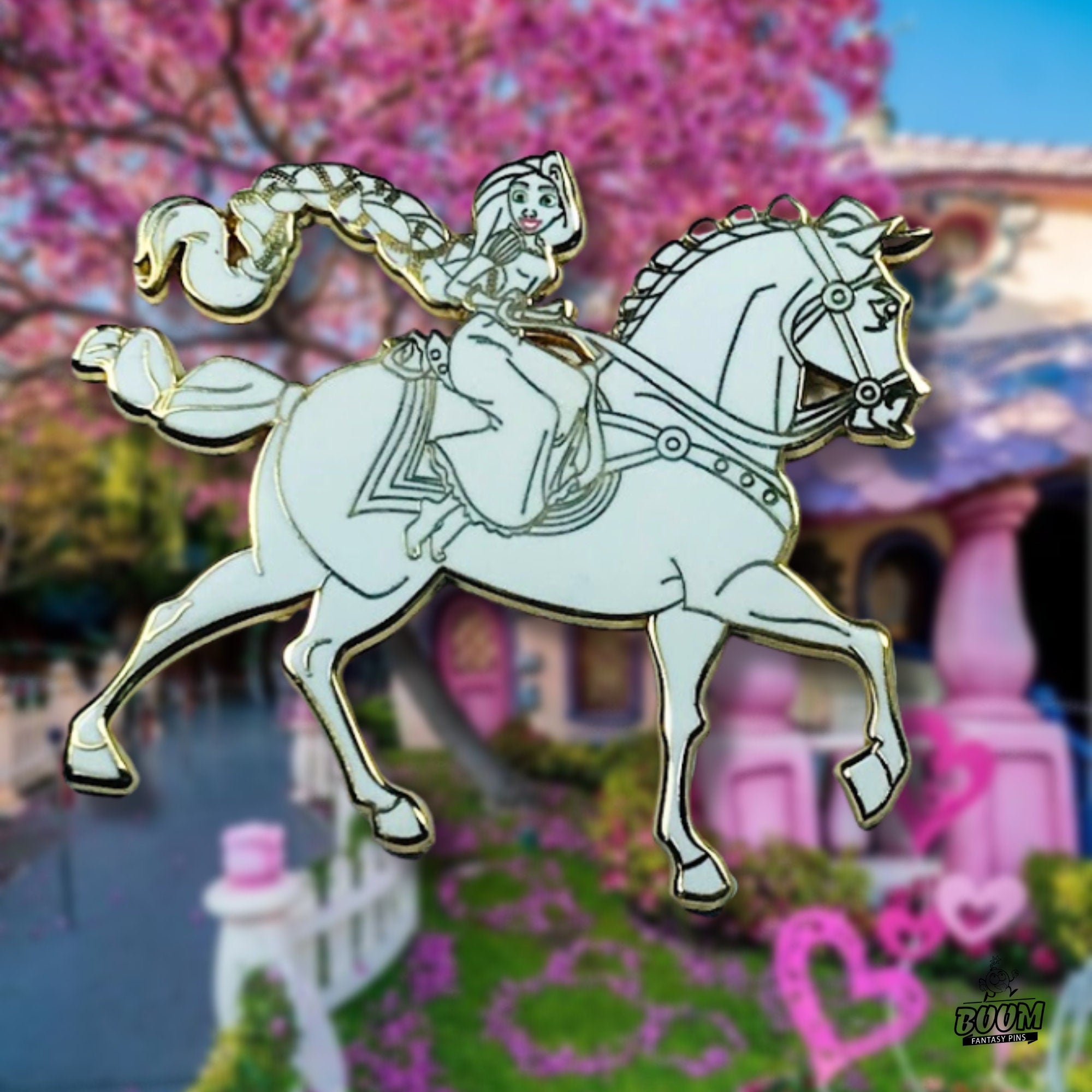 Pin's – Raiponce et Maximus du film Raiponce – Disney Fantasy