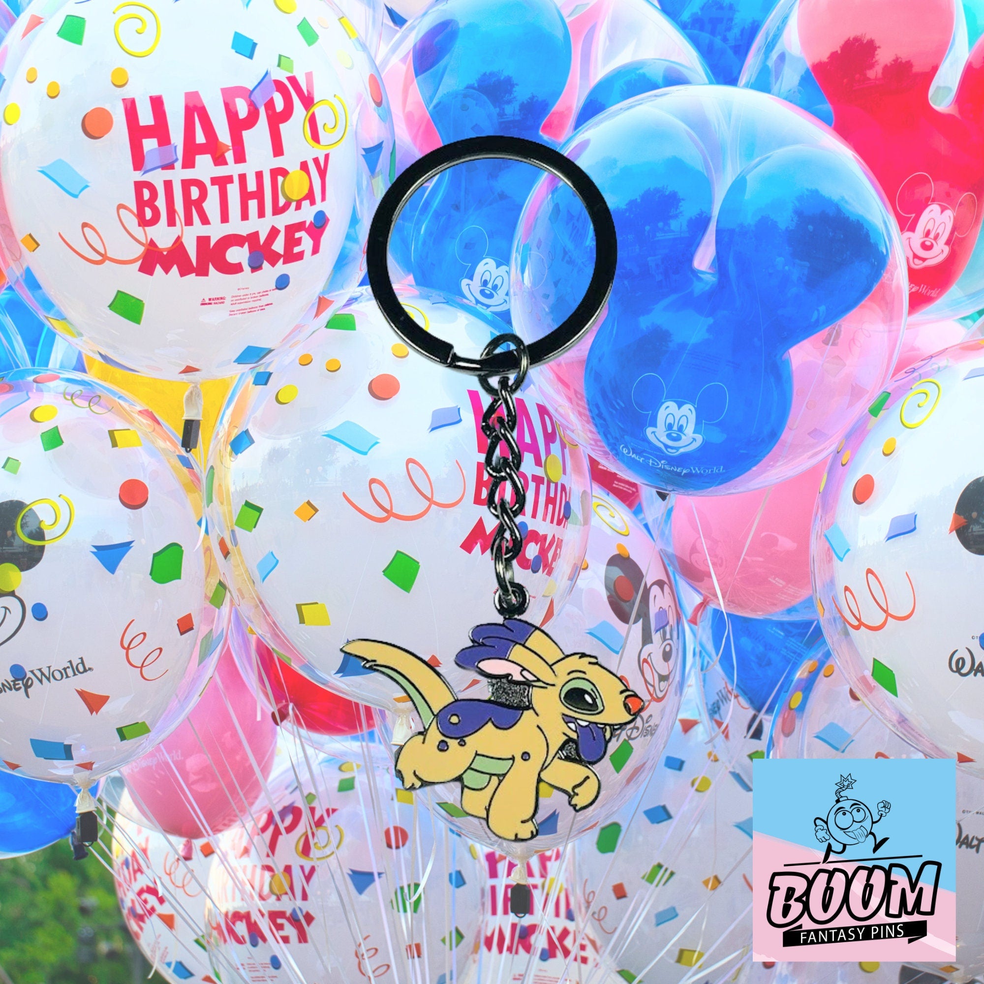 Porte-clés – Expérience 090 Fethchit de Lilo &amp; Stitch – Disney Fantasy