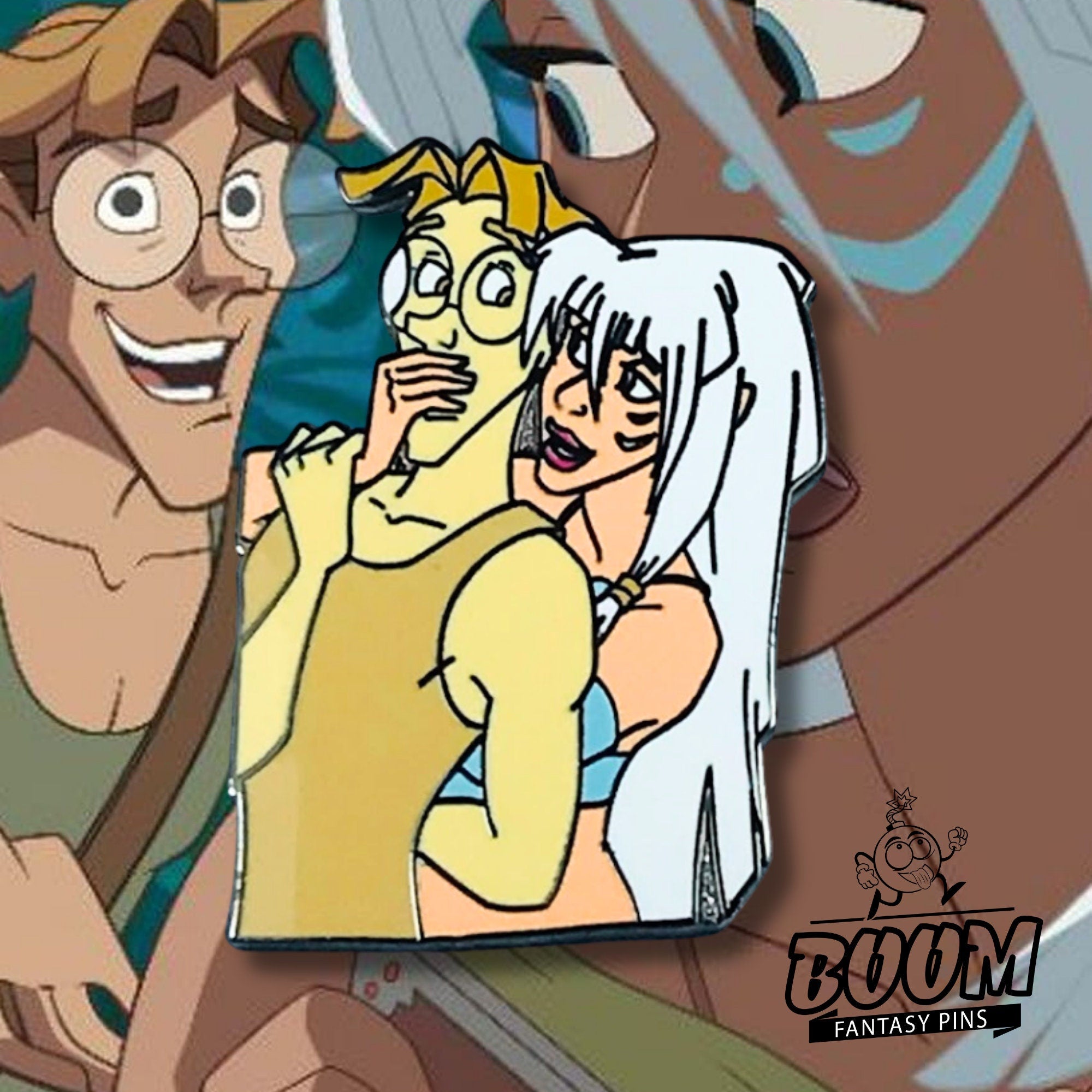 Pin's – Kida et Milo Thatch d'Atlantide, l'empire perdu – Disney Fantasy
