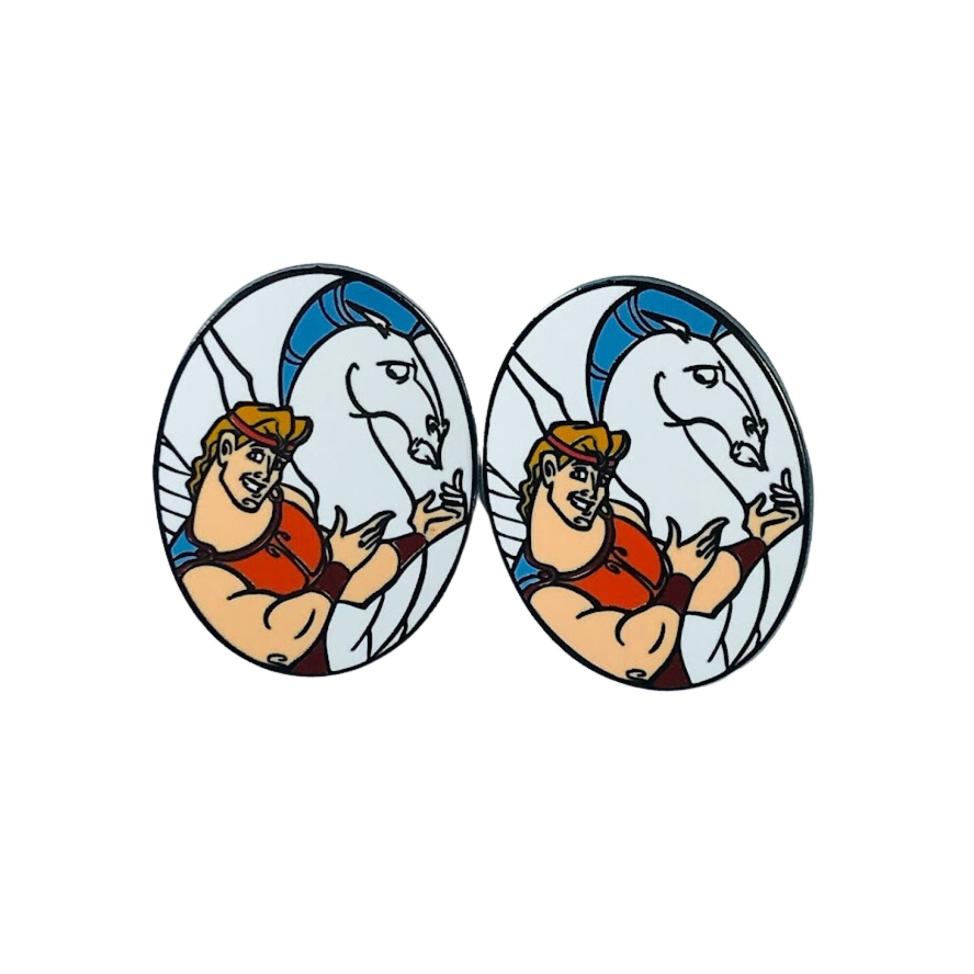 Boutons de manchette – Hercule et Pégase du film Hercule – Disney Fantasy