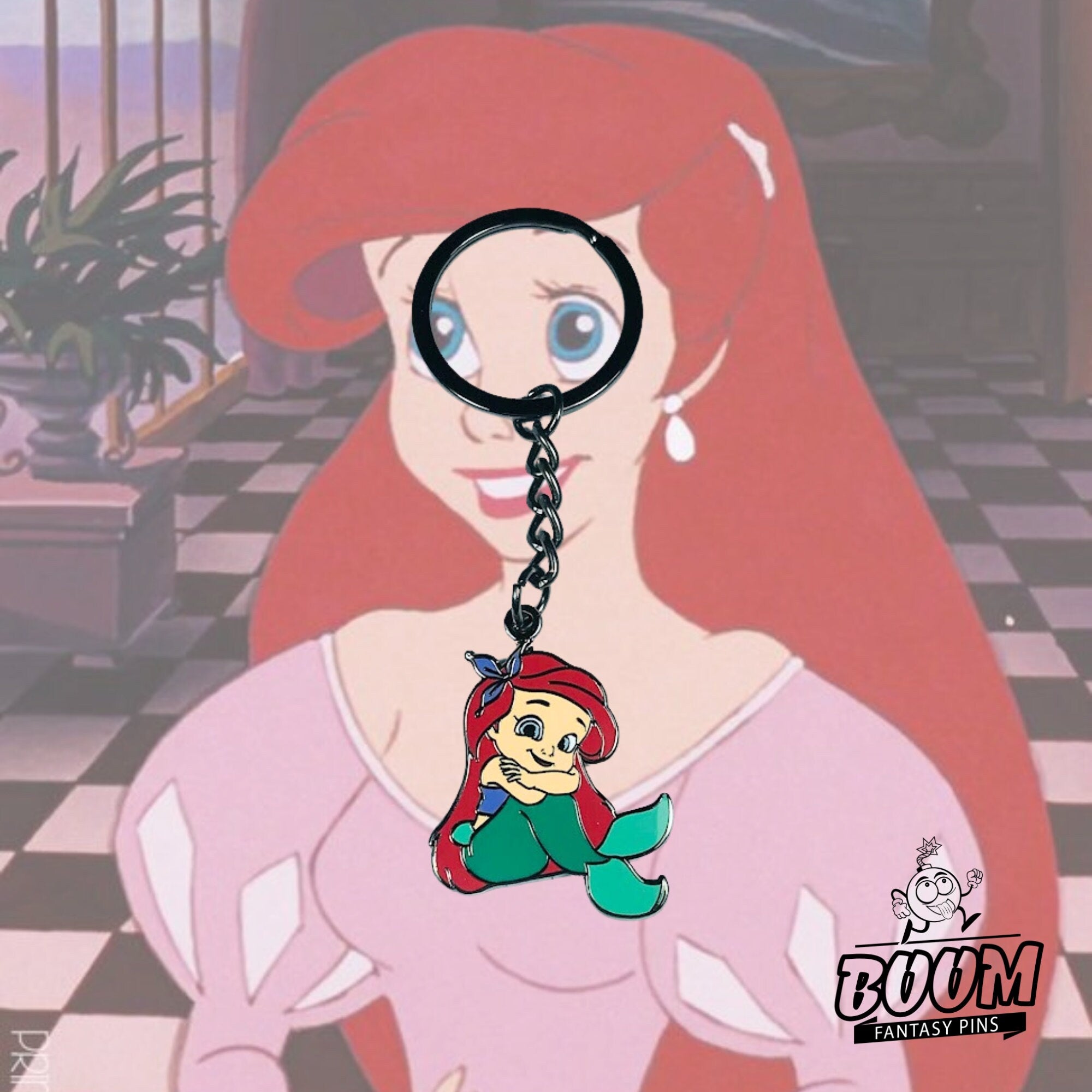 Llavero – Bebé Ariel de La Sirenita – Disney Fantasy