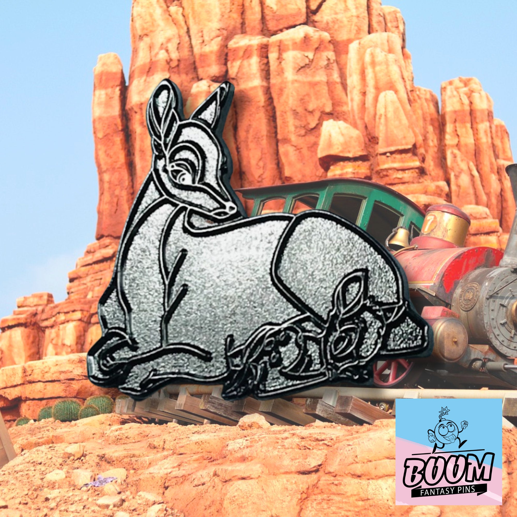 Pin – Mamá de Bambi y Bambi de Bambi – Disney Fantasy