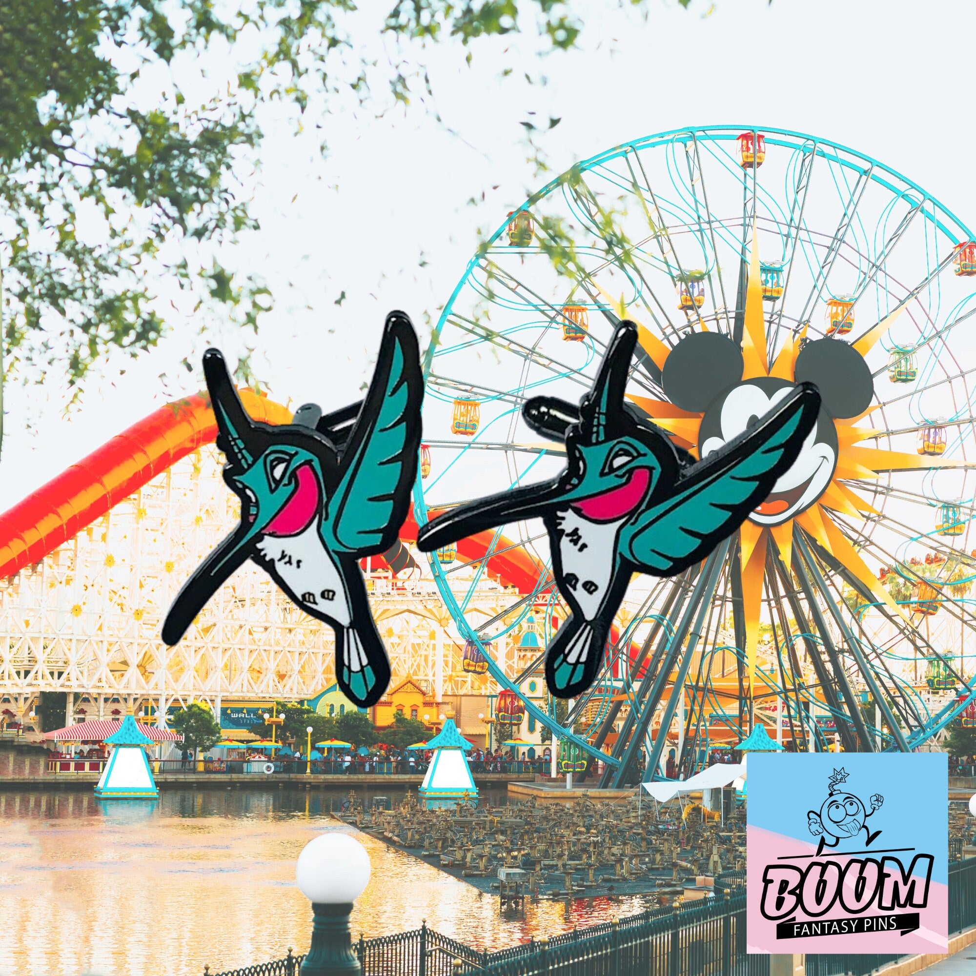 Boutons de manchette – Flit de Pocahontas – Disney Fantasy