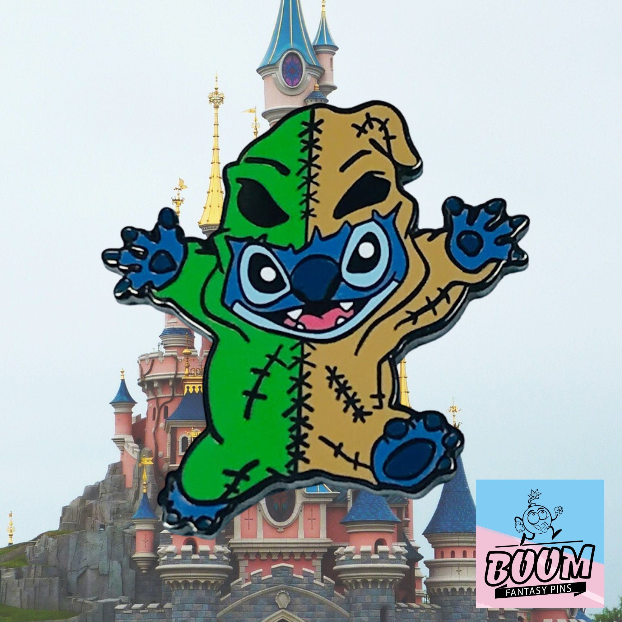 Pin – Stitch como Oogie Boogie de Lilo y Stitch – Disney Fantasy