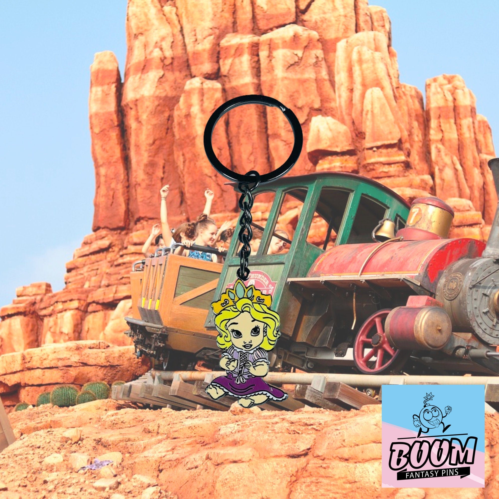 Llavero – Rapunzel de Enredados – Disney Fantasy