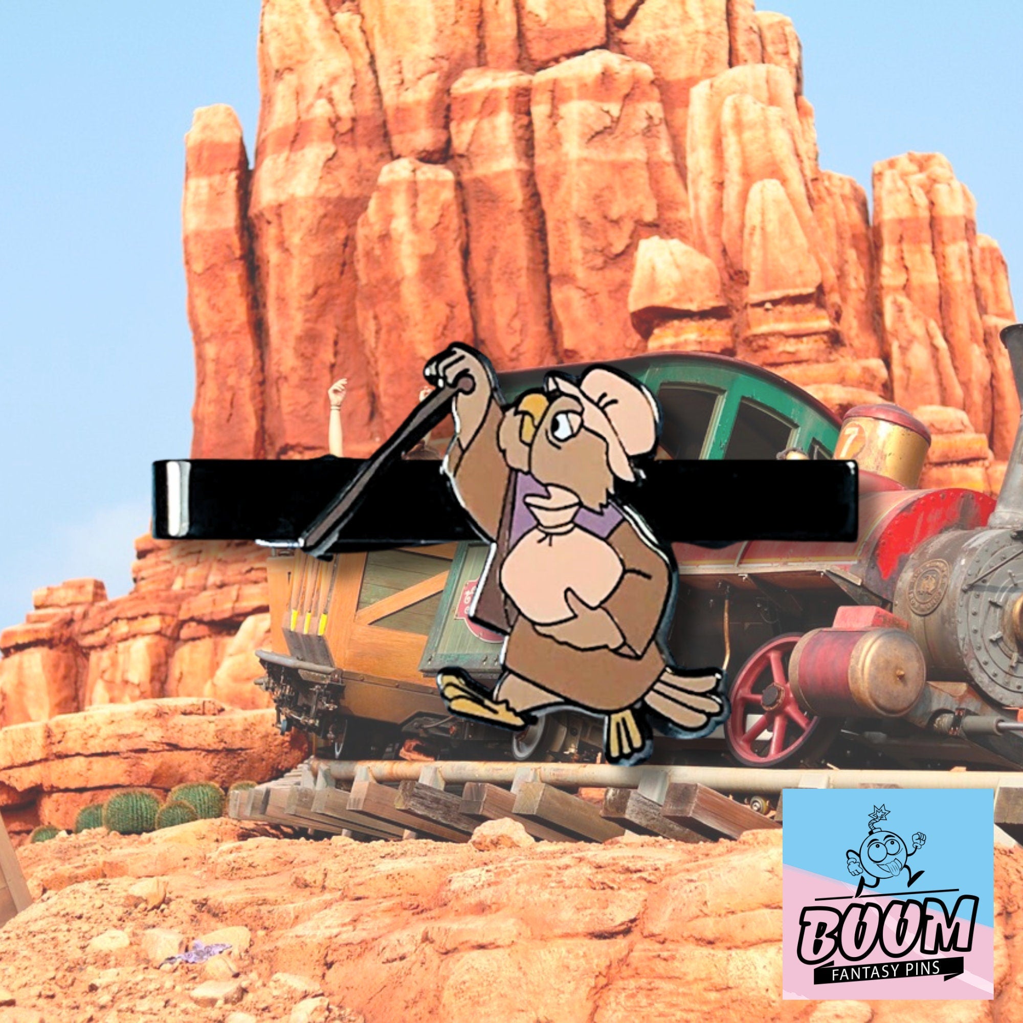 Pinza de corbata – Pájaro de Robin Hood – Fantasía Disney