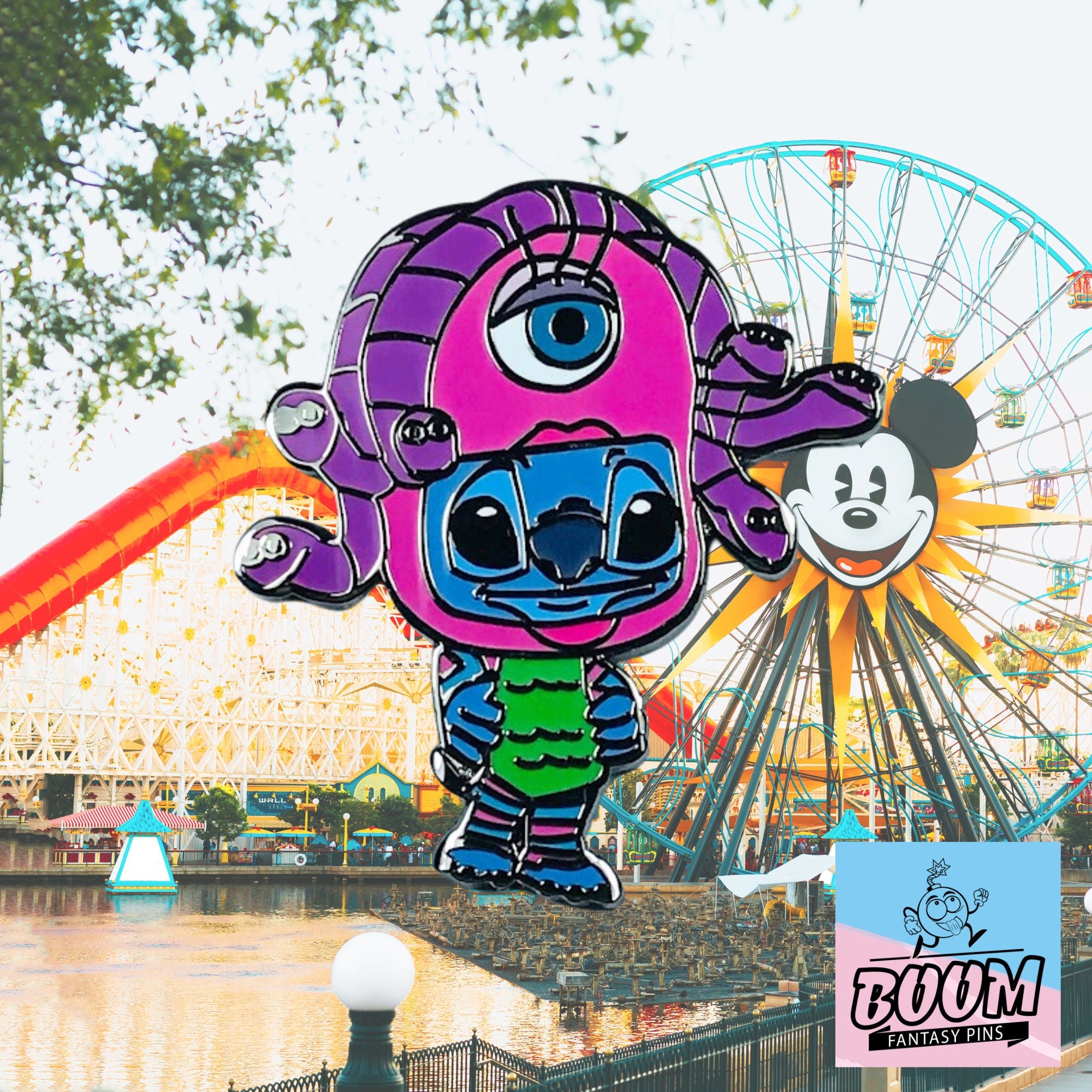 Pin - Stitch como Celia de Lilo y Stitch - Disney Fantasy