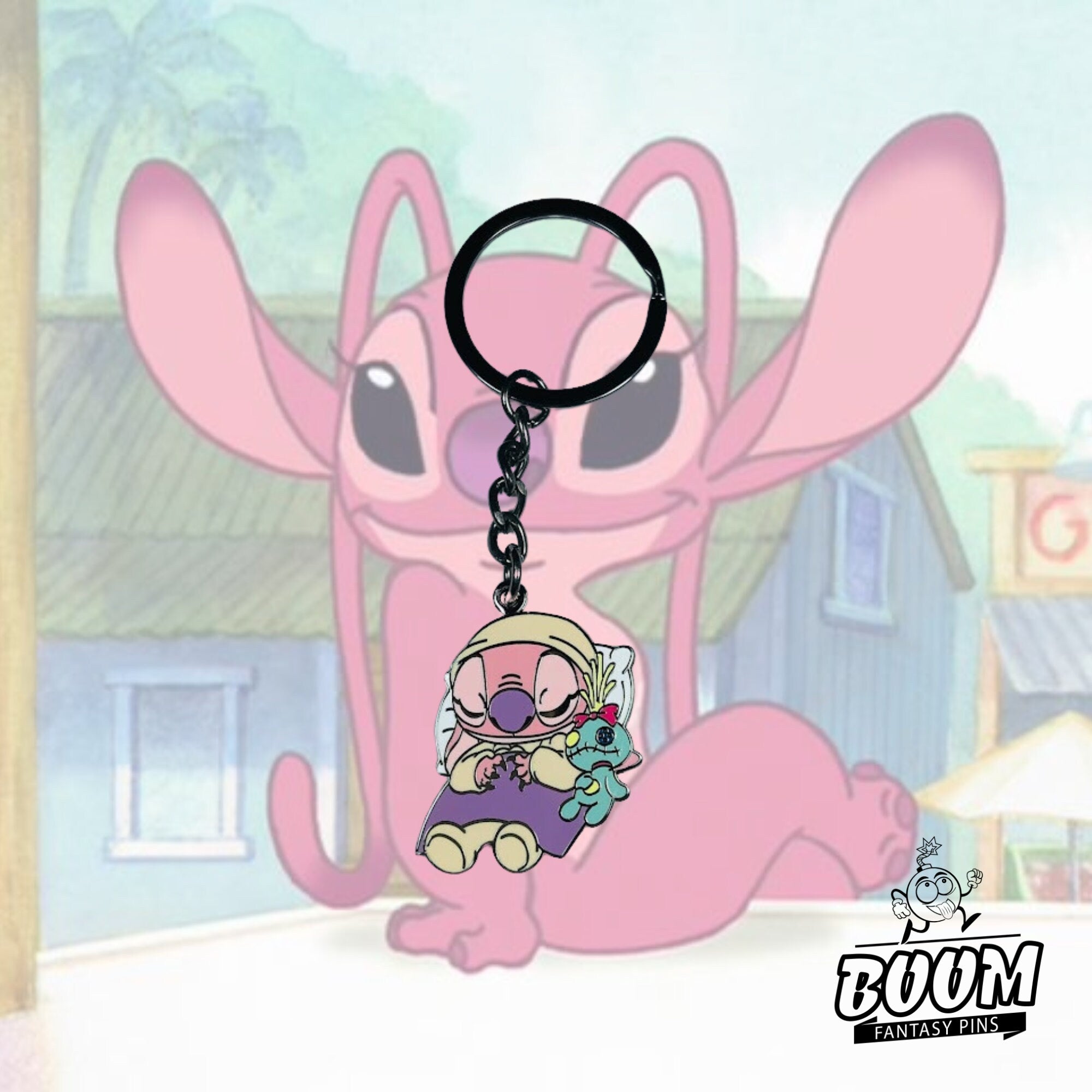 Porte-clés – Ange de Lilo &amp; Stitch – Disney Fantasy