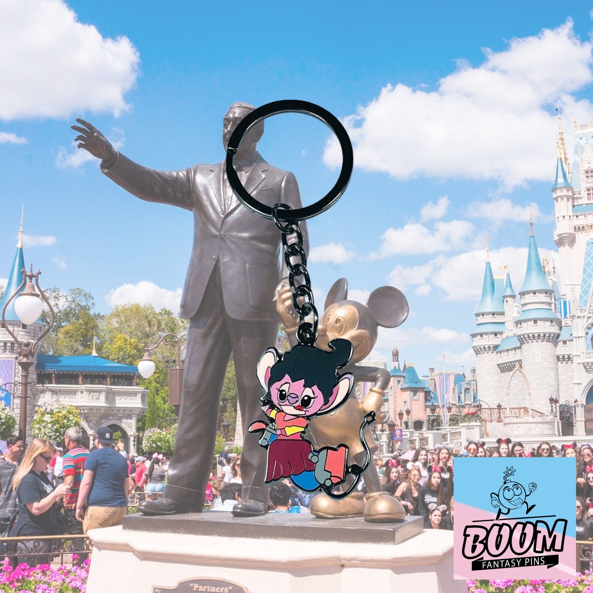 Llavero – Experimento Ángel 624 de Lilo y Stitch – Disney Fantasy