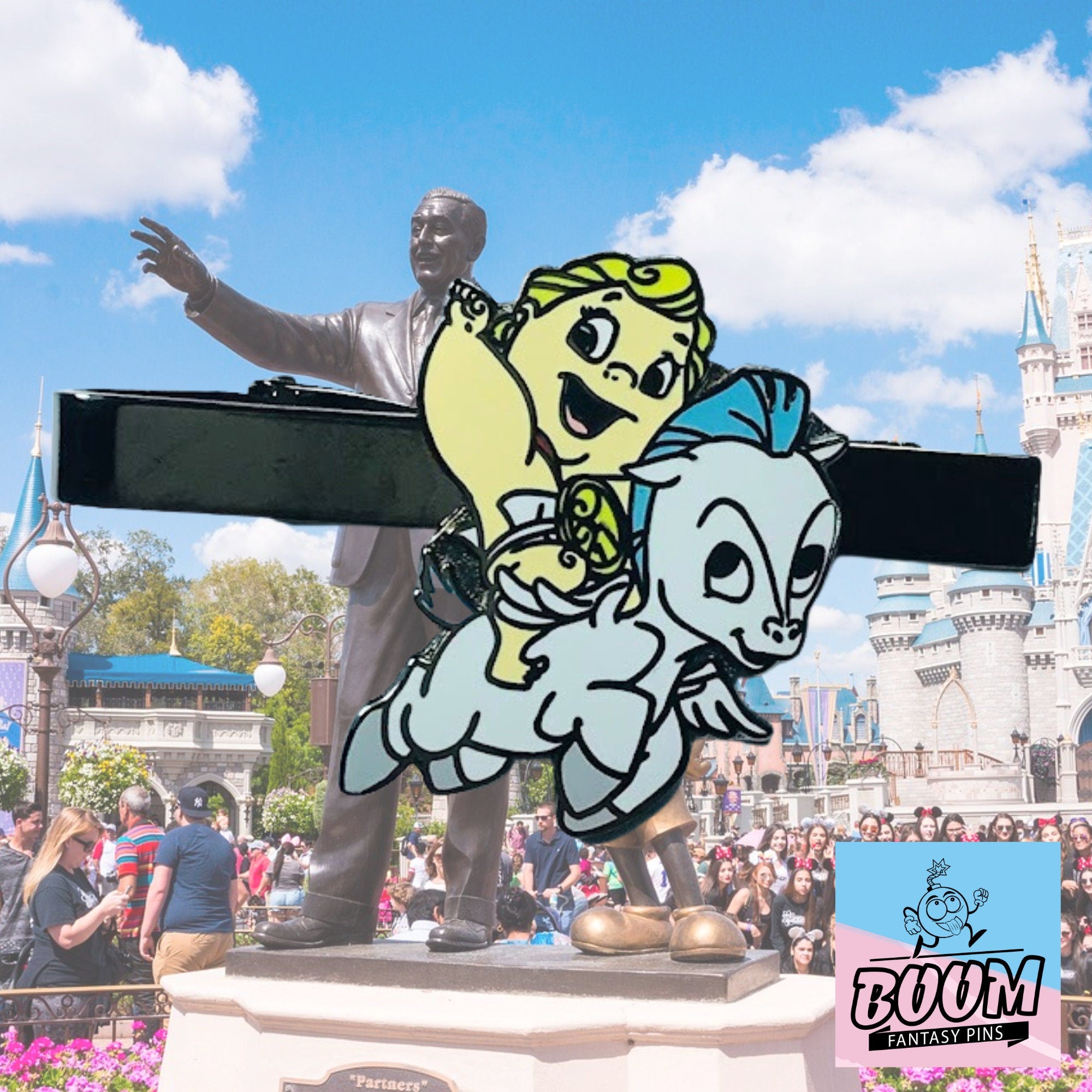 Alfiler de corbata – Zeus montando a Pegaso de Hércules – Disney Fantasy