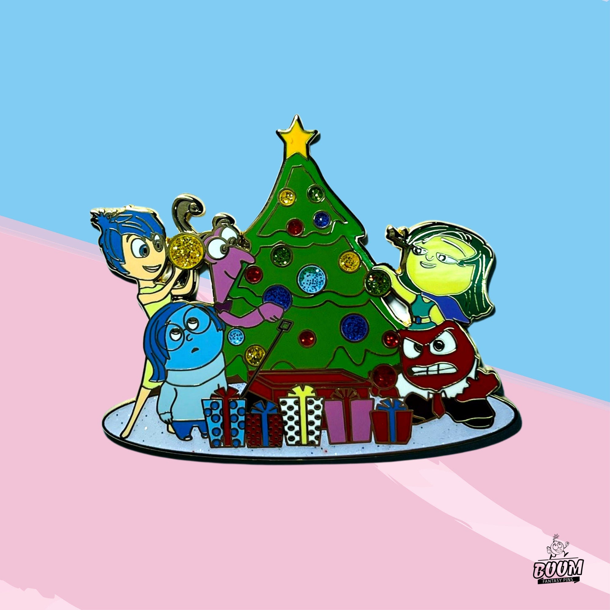 Pin – Alegría, Tristeza, Miedo, Asco e Ira desde adentro hacia afuera – Fantasía Disney