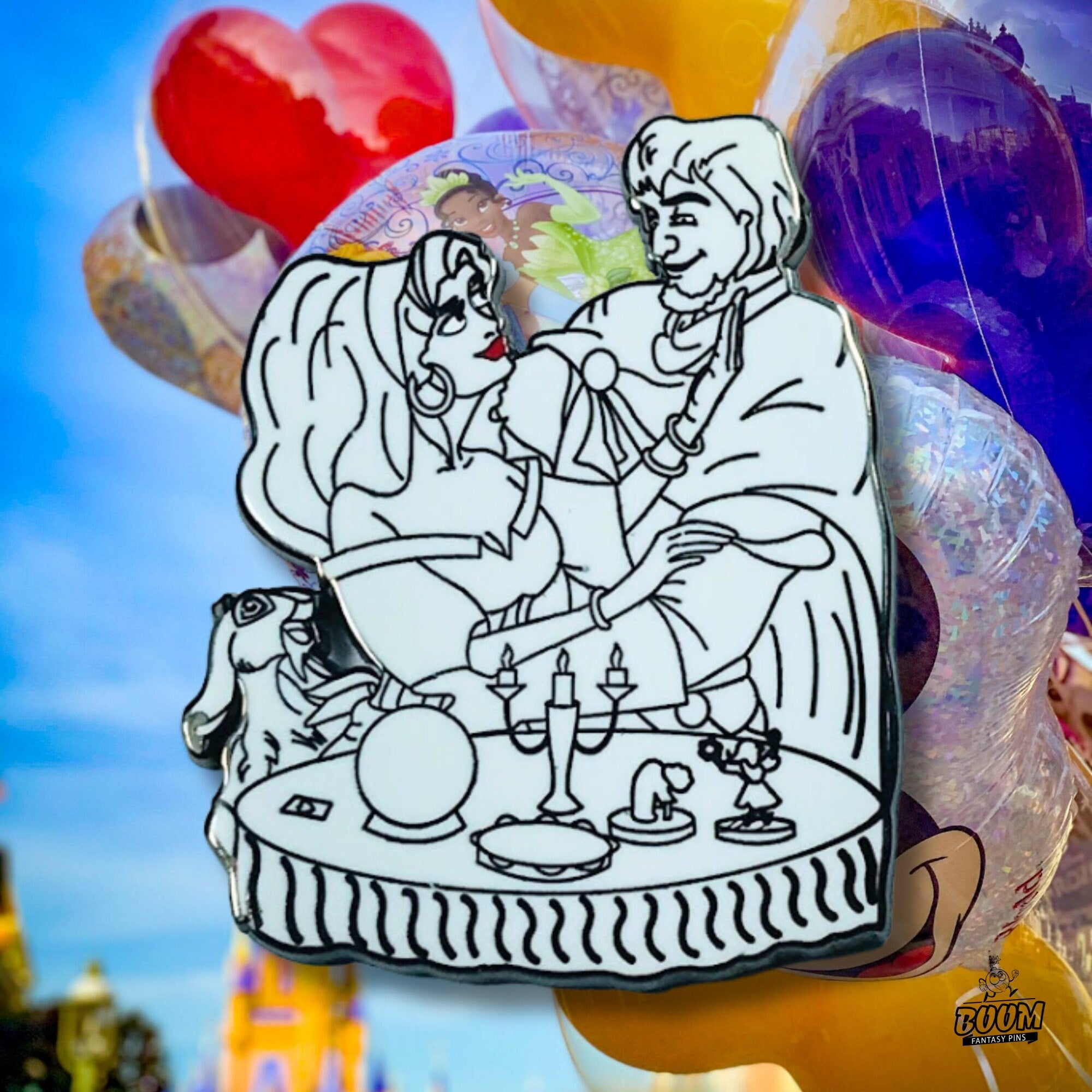 Pin – Esmeralda y el Capitán Febo de El Jorobado de Notre Dame – Disney Fantasy