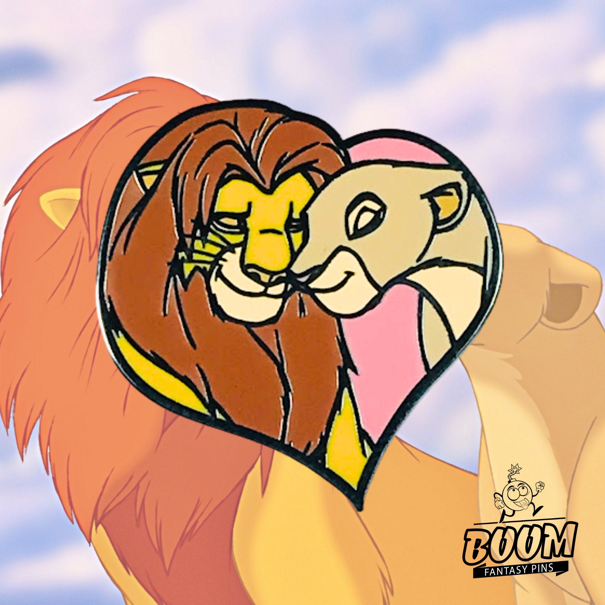Pin's – Simba, Nala et Zazu du Roi Lion – Disney Fantasy