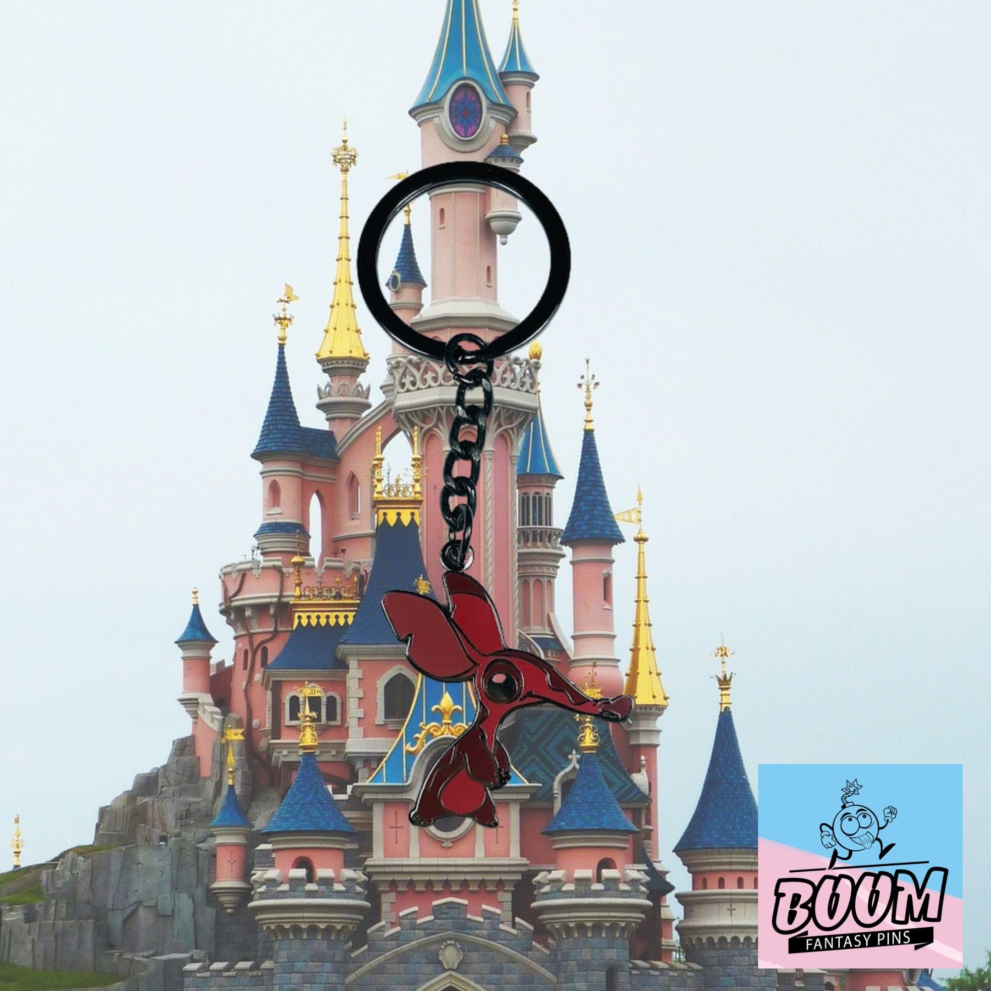 Llavero – Experimento Finder 158 de Lilo y Stitch - Disney Fantasy