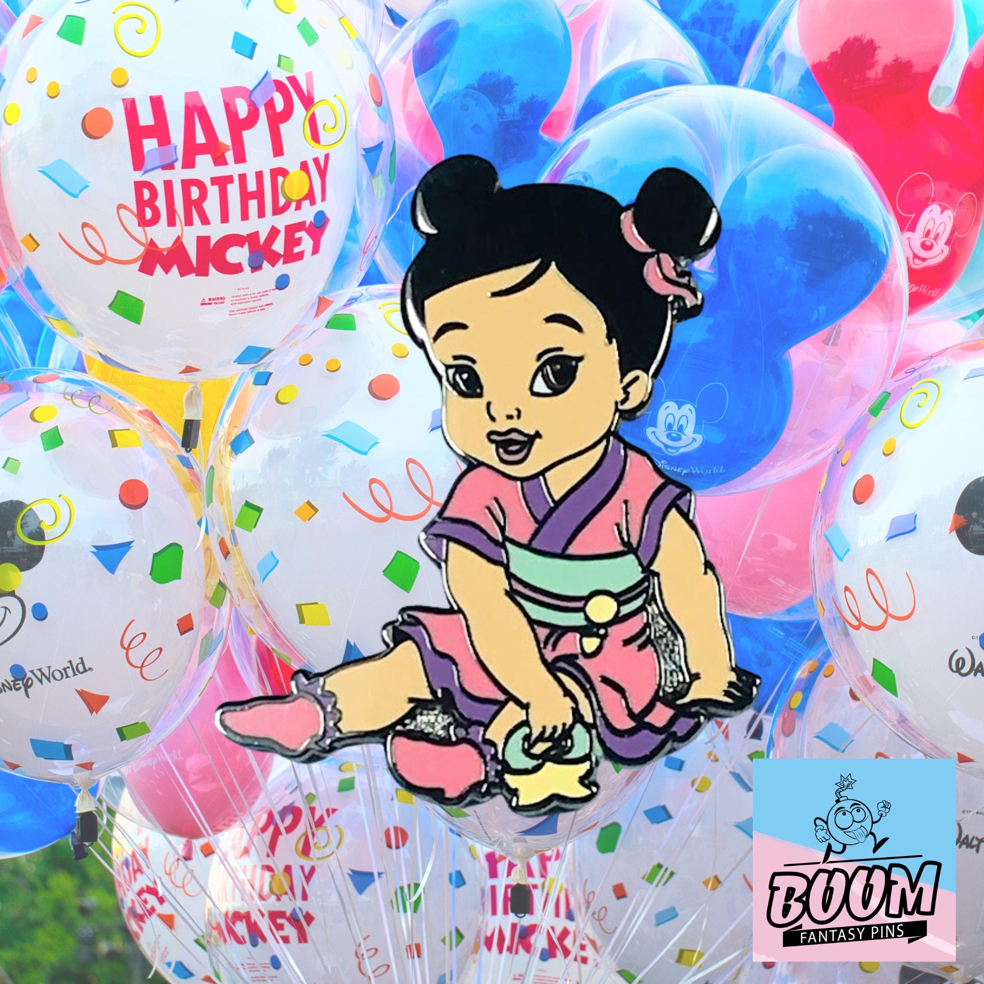 Pin's – Mulan enfant du film Mulan – Disney Fantasy