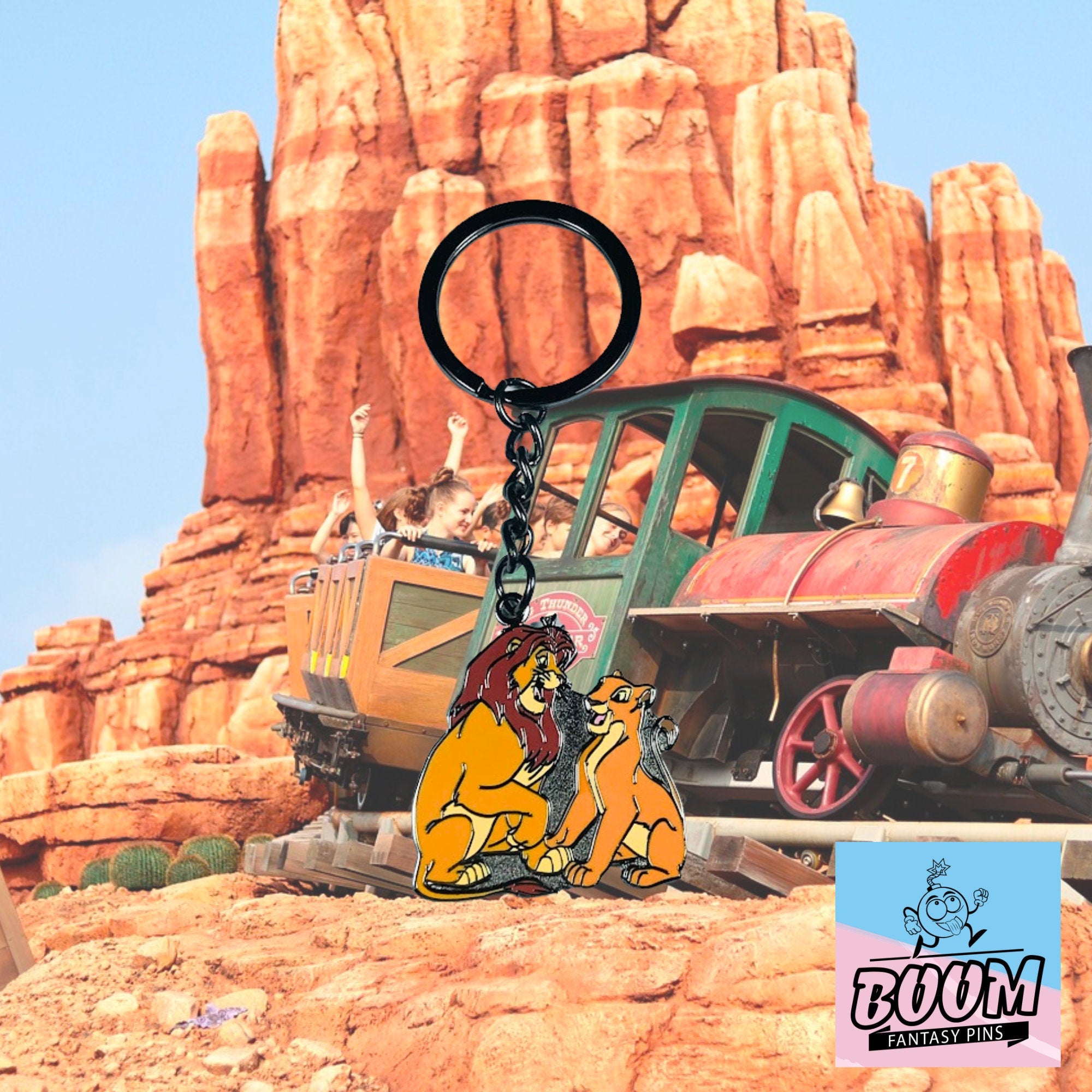 Porte-clés – Simba du Roi Lion – Disney Fantasy