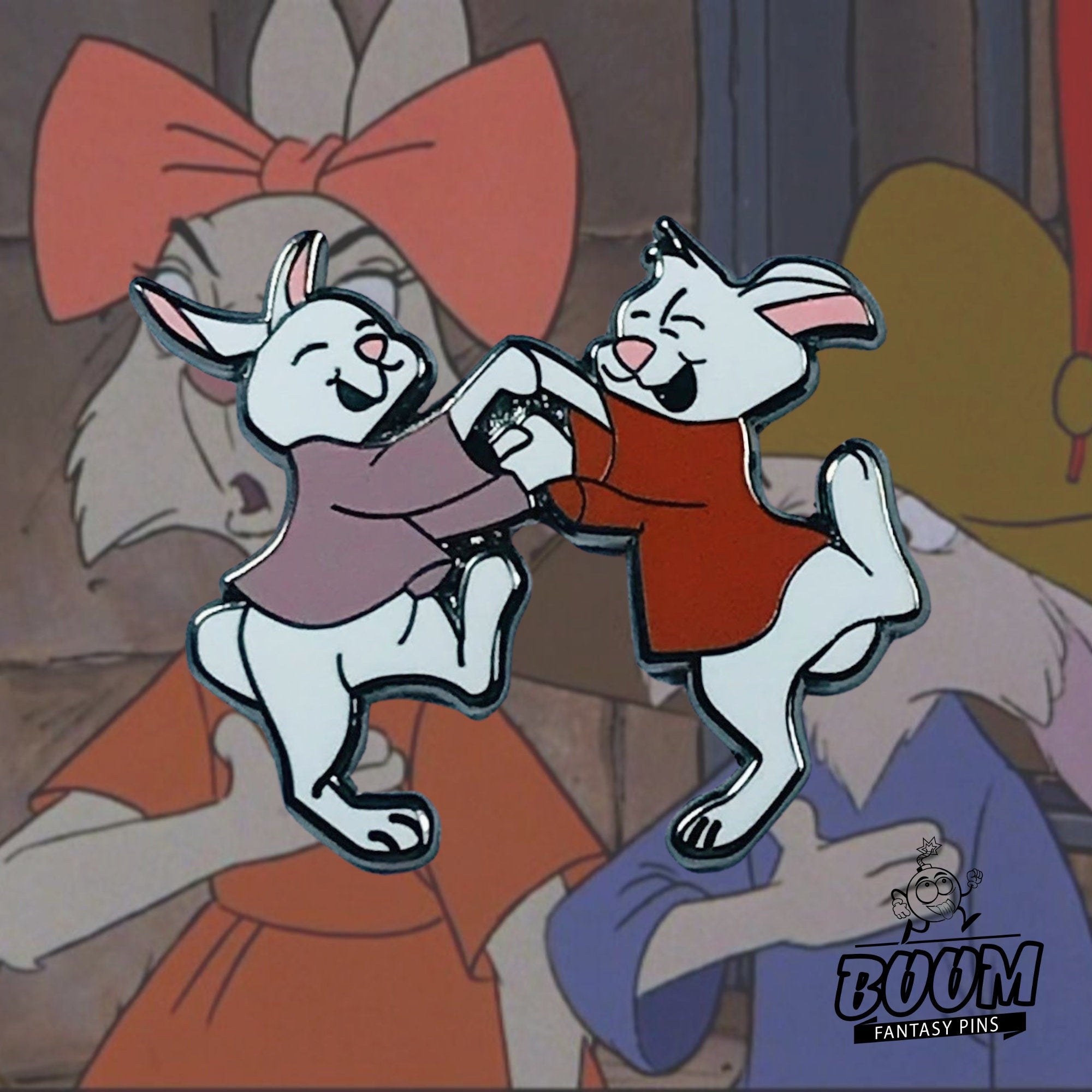 Pin's – Skippy et Sis Bunny de Robin des Bois – Disney Fantasy