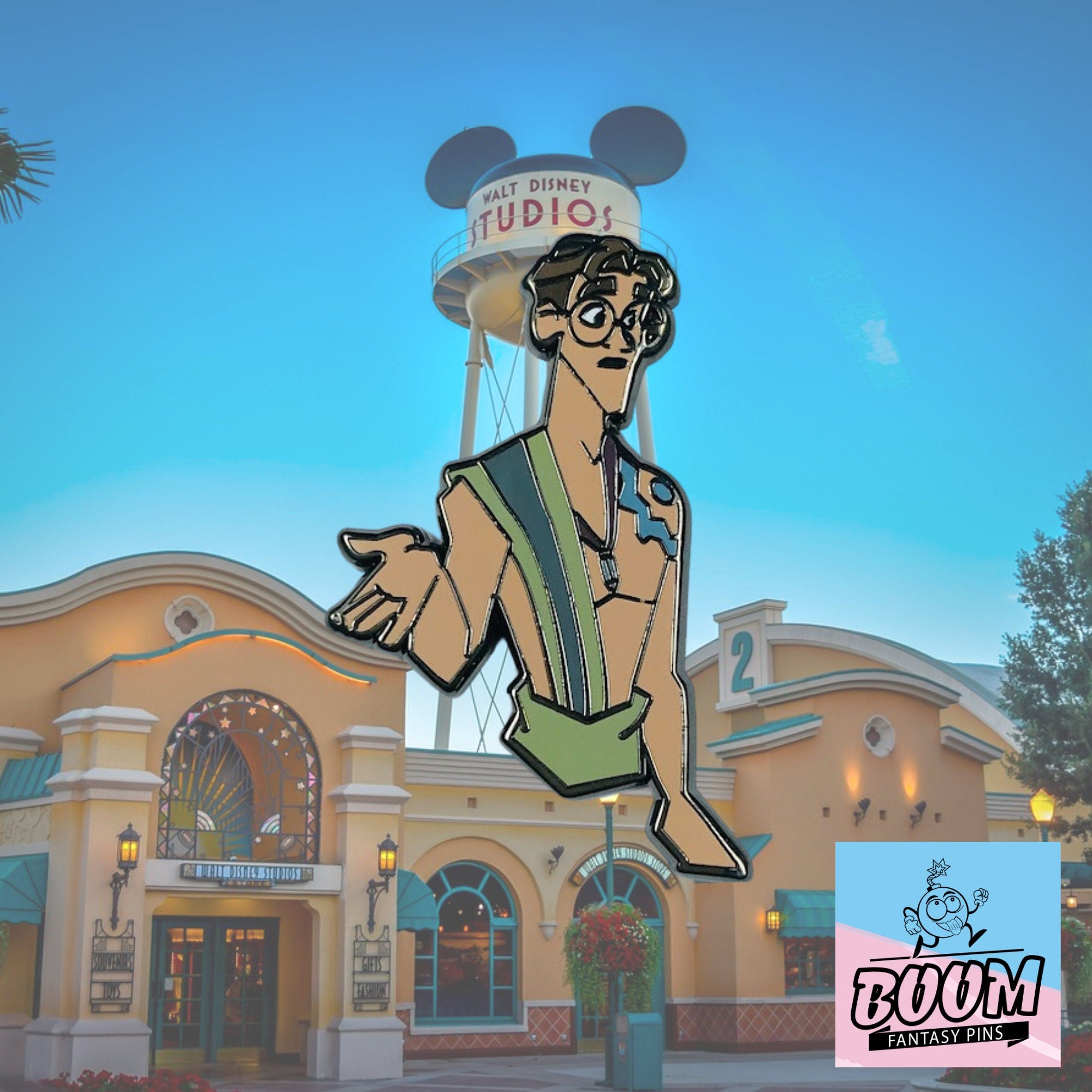 Pin – Milo James Thatch from Atlantis The Lost Empire – Disney Fantasy