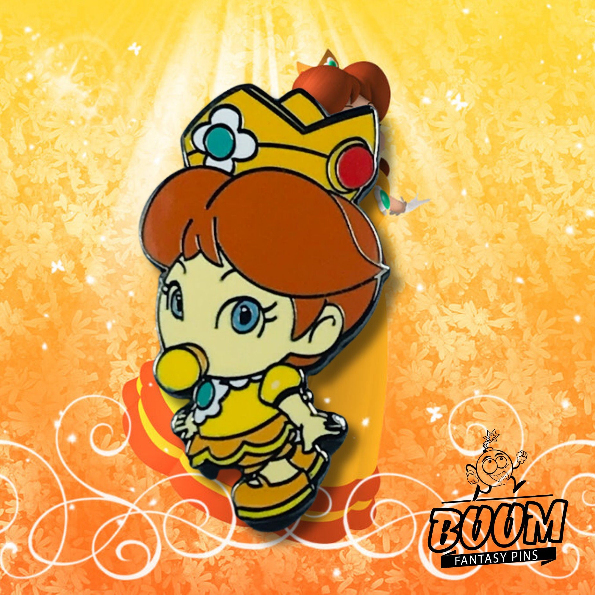 Pin's – Princesse Daisy de Super Mario Bros – Disney Fantasy