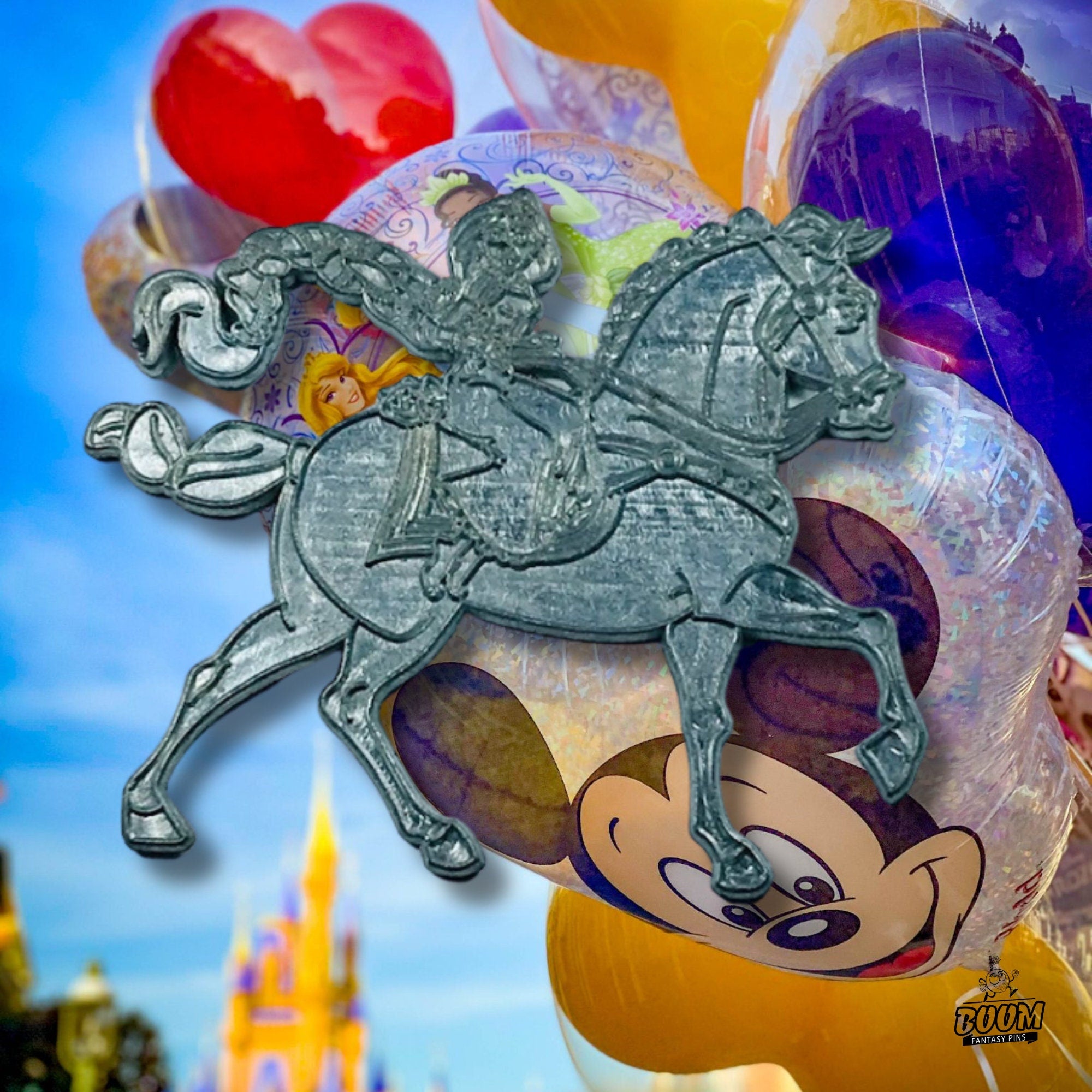 Pin's – Raiponce et Maximus du film Raiponce – Disney Fantasy