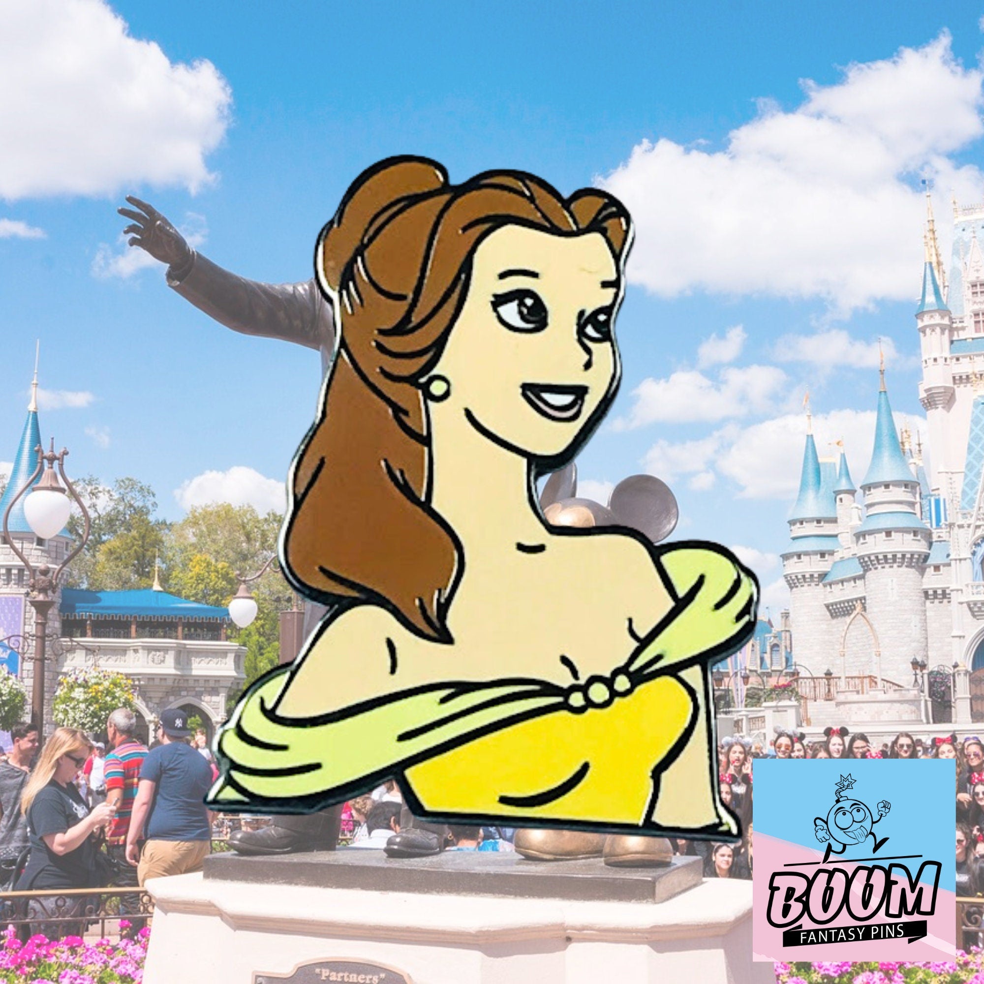 Pin – Princesa Bella de La Bella y la Bestia – Disney Fantasy