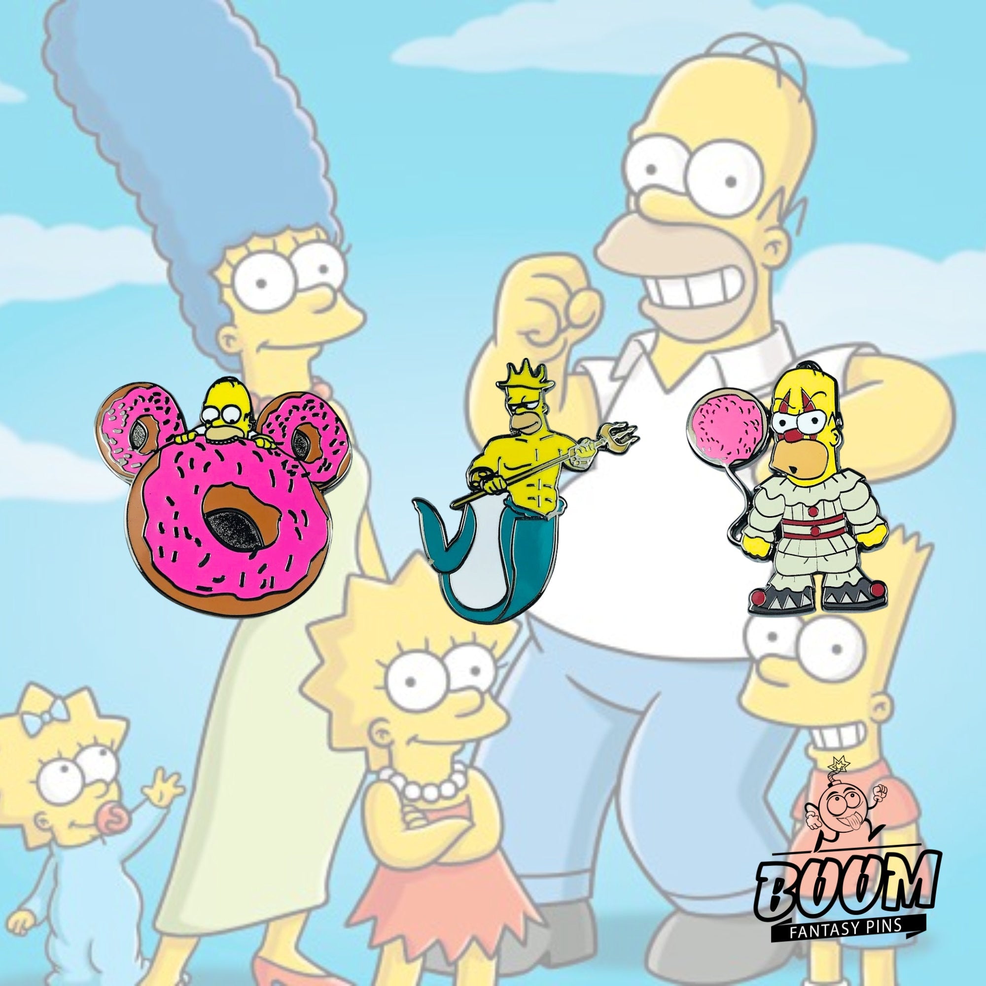 Pin – Homer Simpson de Los Simpson – Fantasía Disney