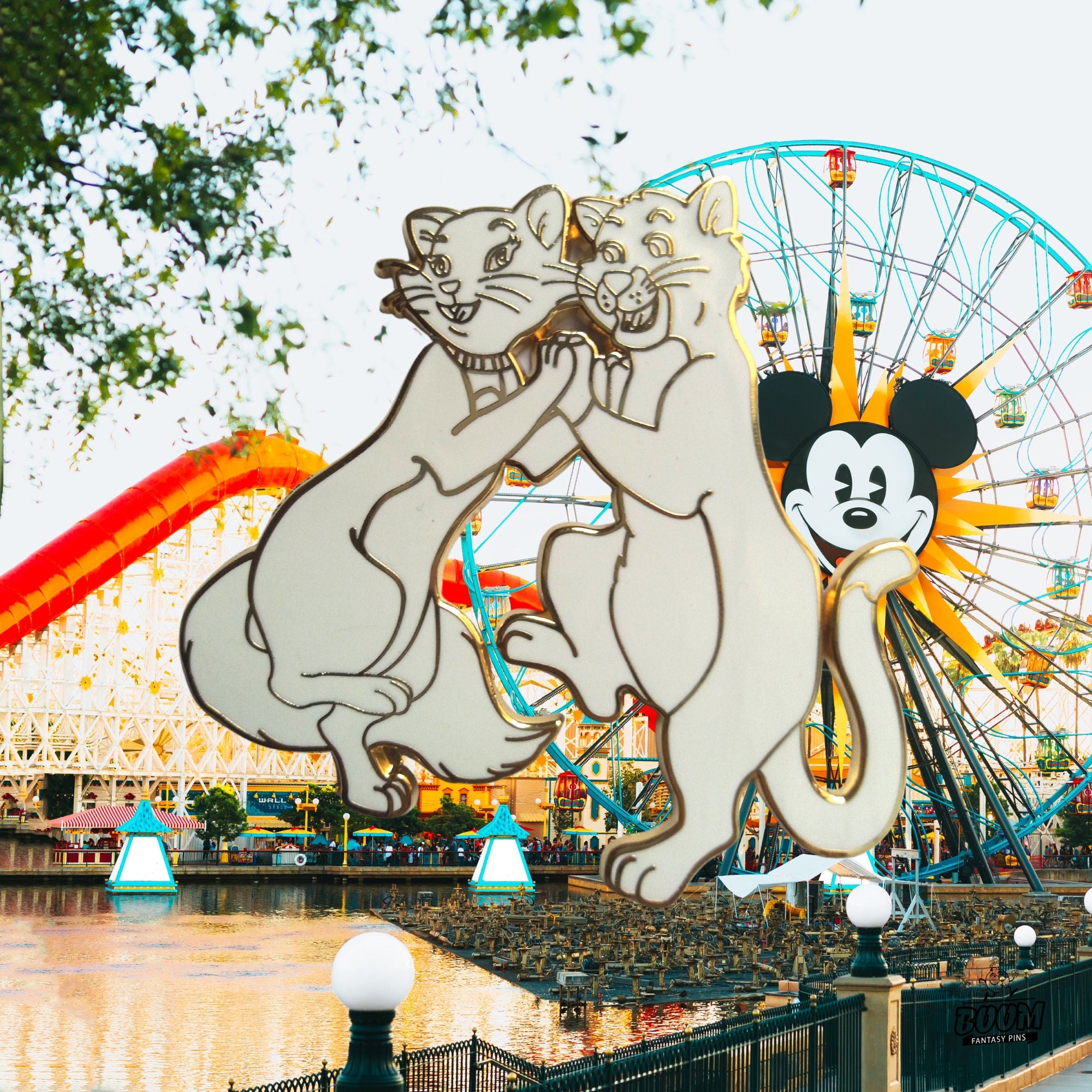 Pin – Duquesa y Thomas O'Malley de Los Aristogatos – Disney Fantasy