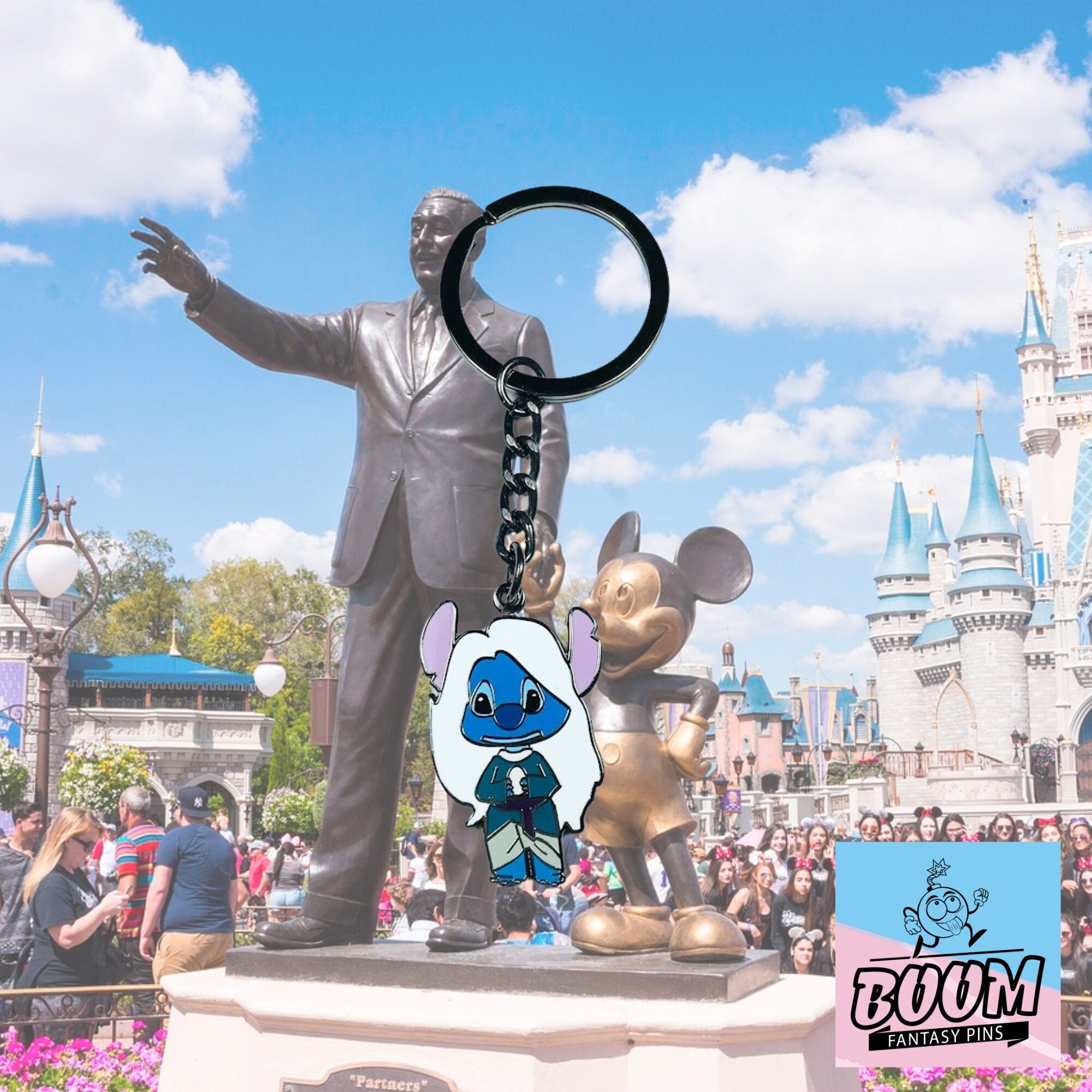 Llavero – Experimento 626 Stitch como Kida Nedakh de Lilo &amp; Stitch – Disney Fantasy