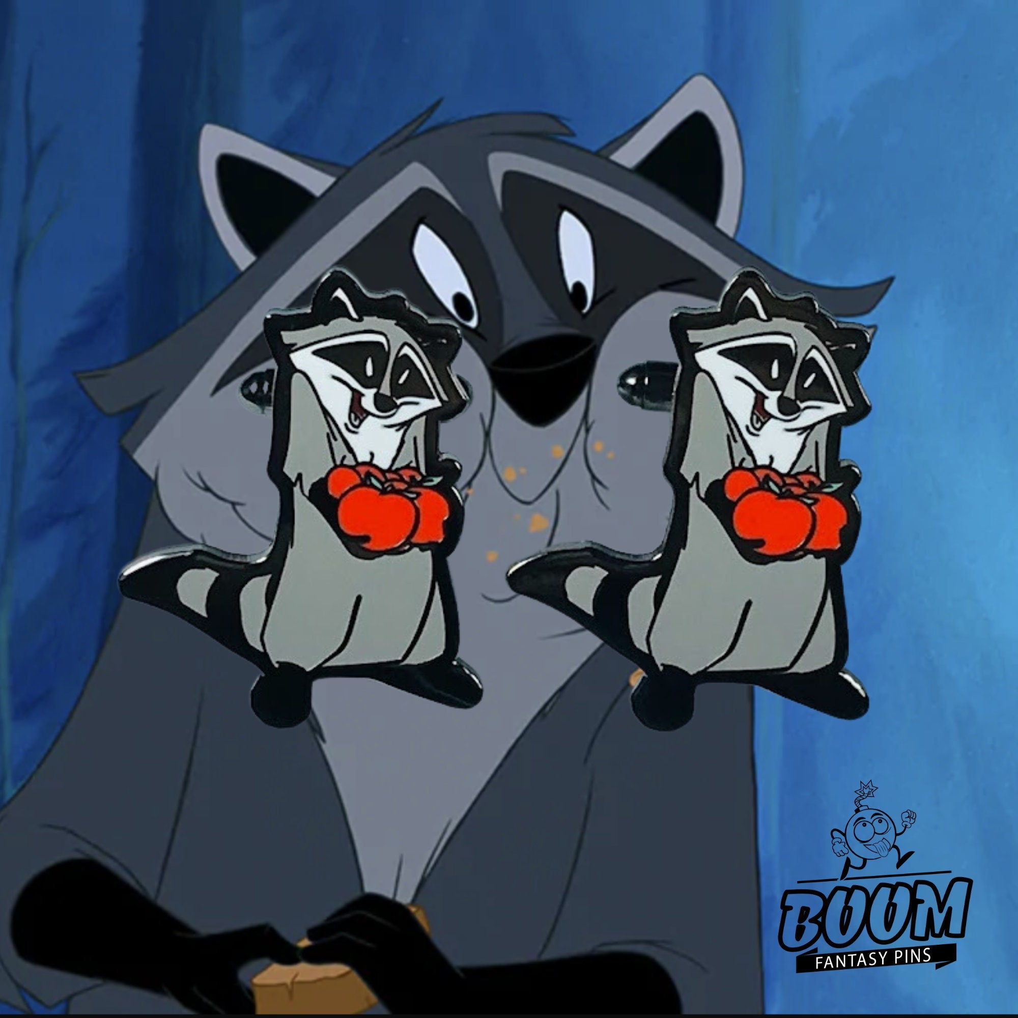 Boutons de manchette – Meeko de Pocahontas – Disney Fantasy